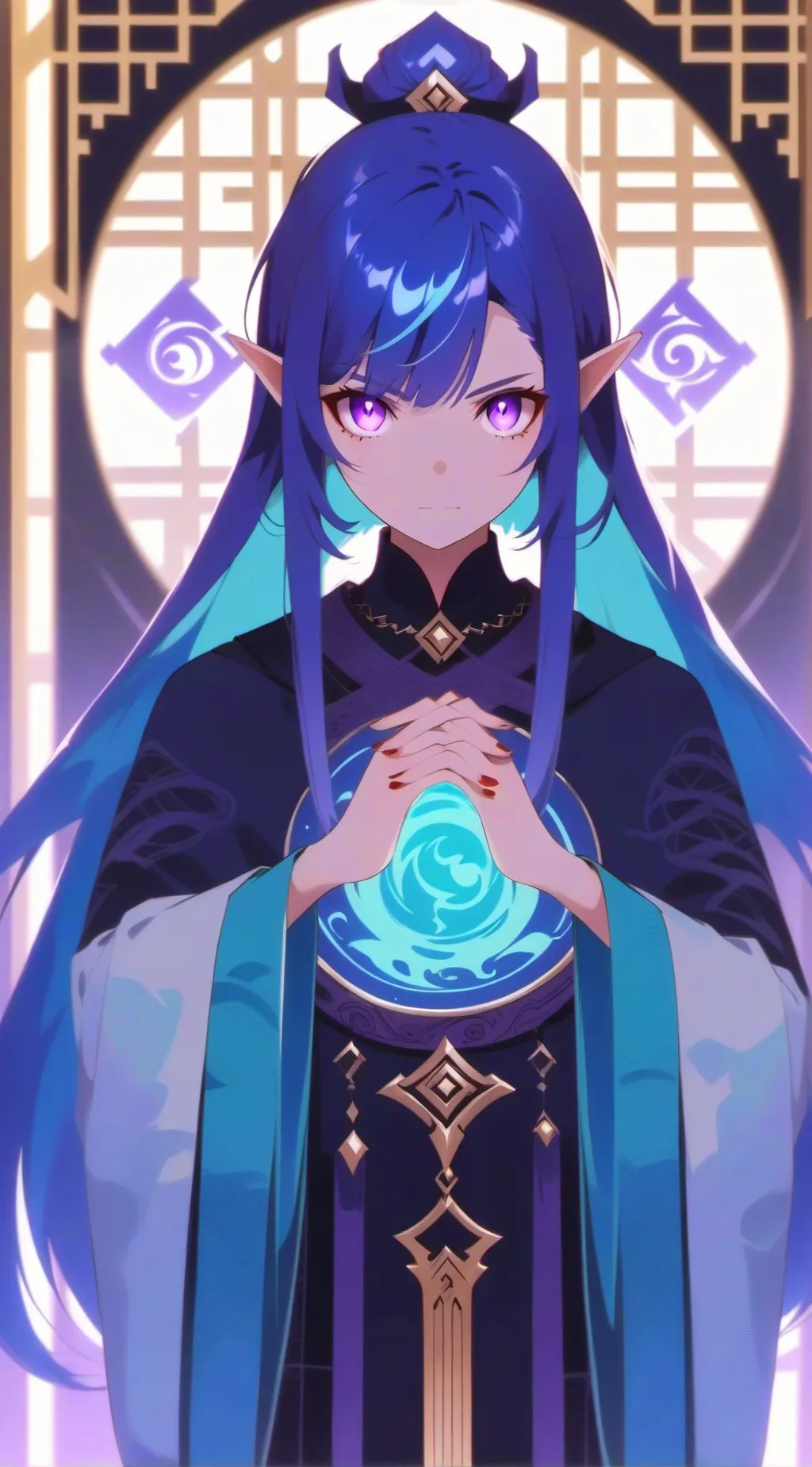 ai character: Luigi  background