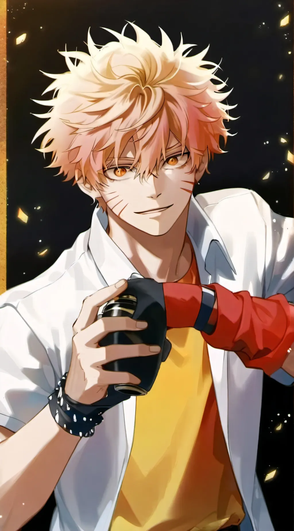 ai character: Bakugo  background
