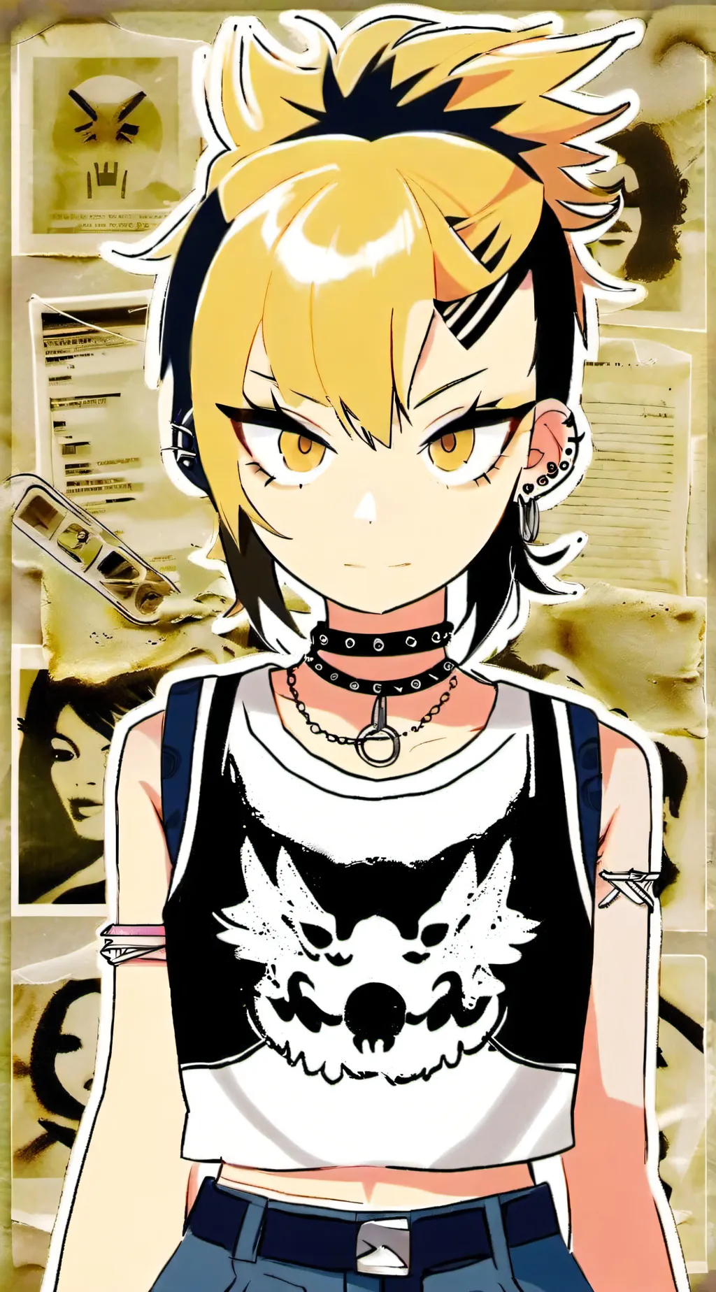 ai character: Roxy  background