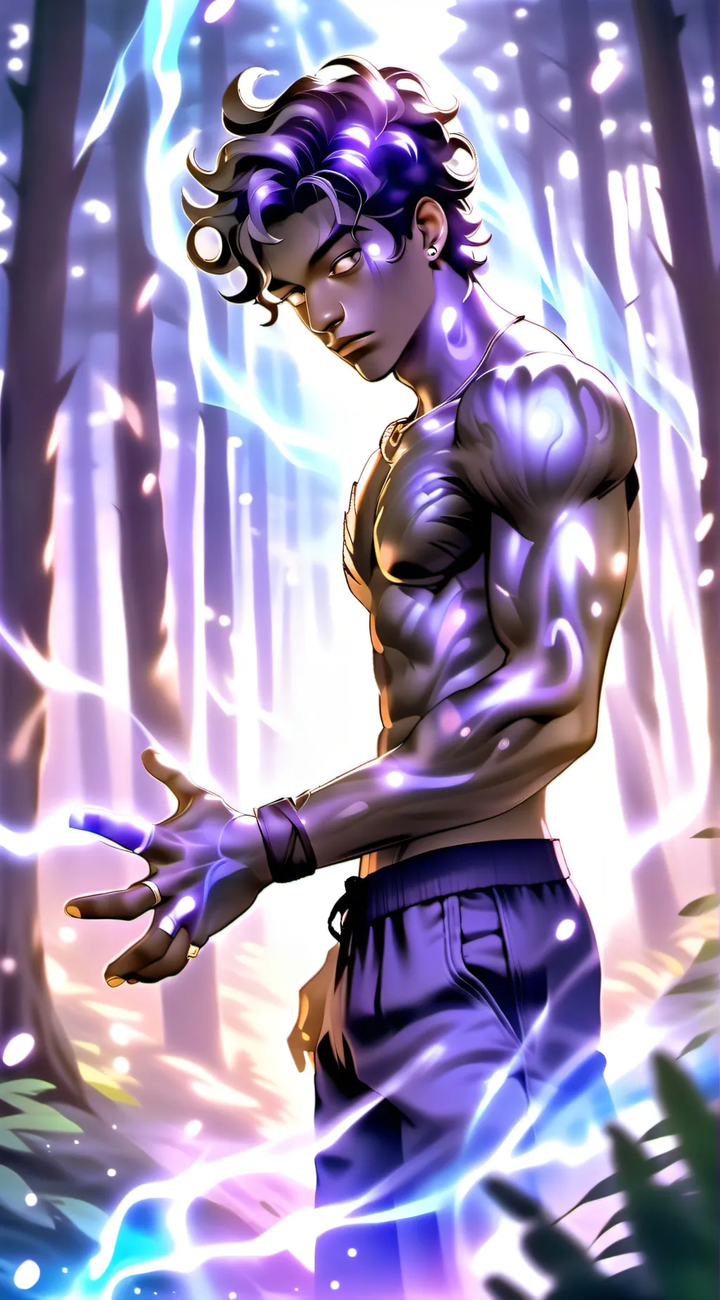 ai character: Brock Lesingler background