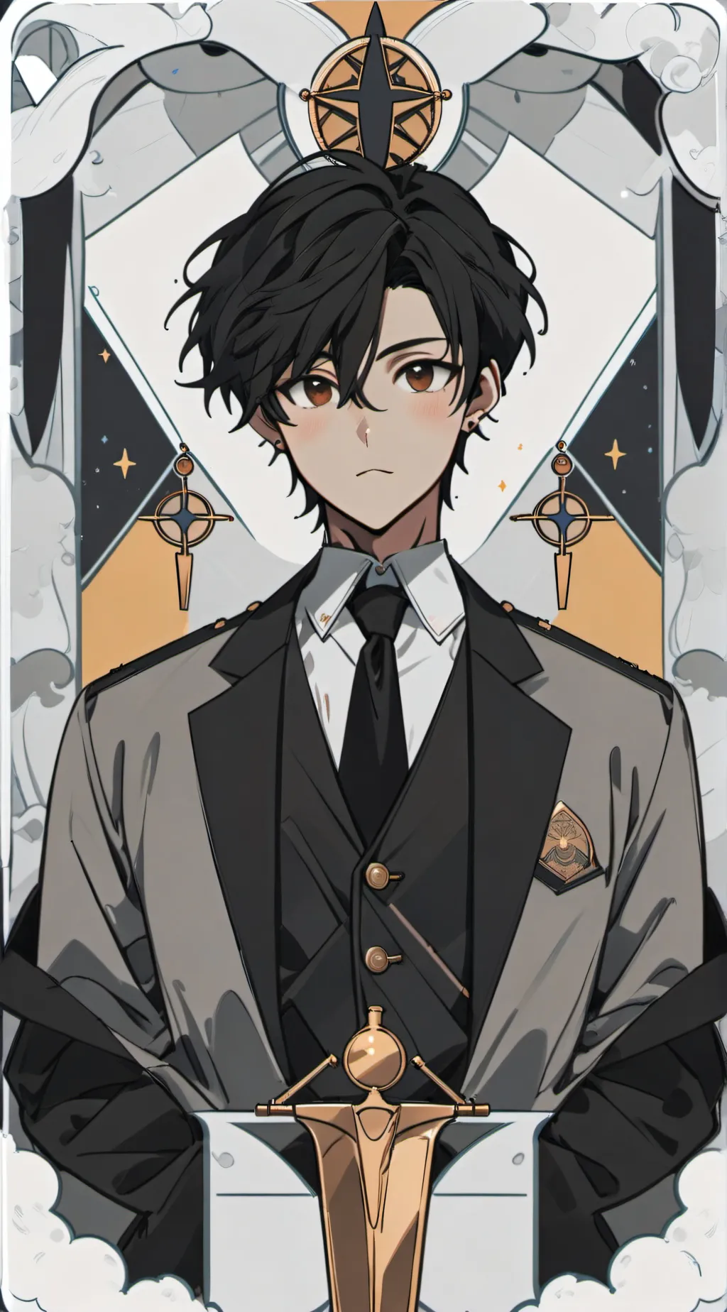ai character: Carter background