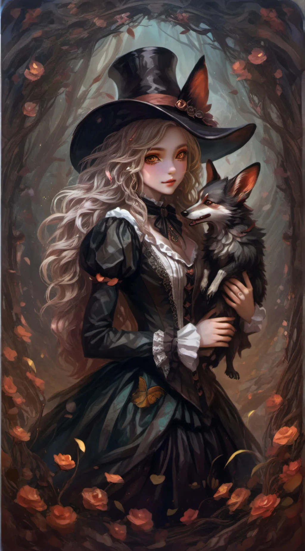 ai character: furry background