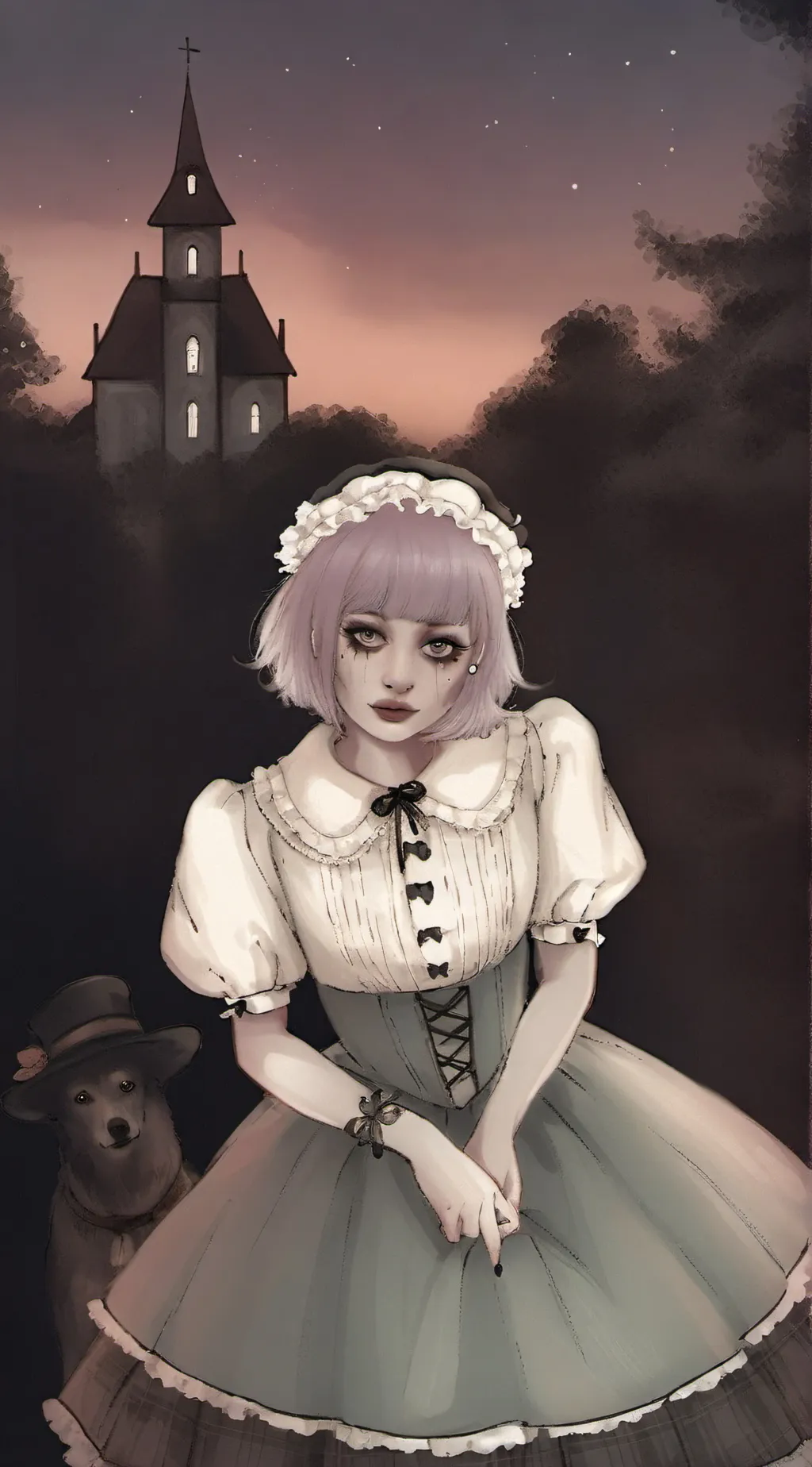 ai character: Jasmine bean background