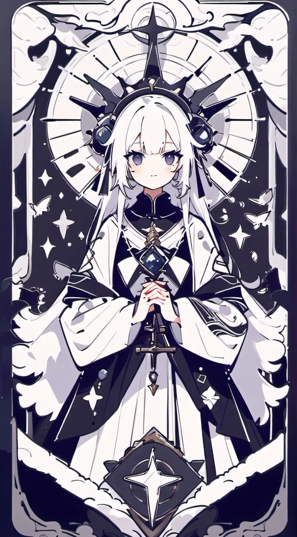 ai character: Miki background