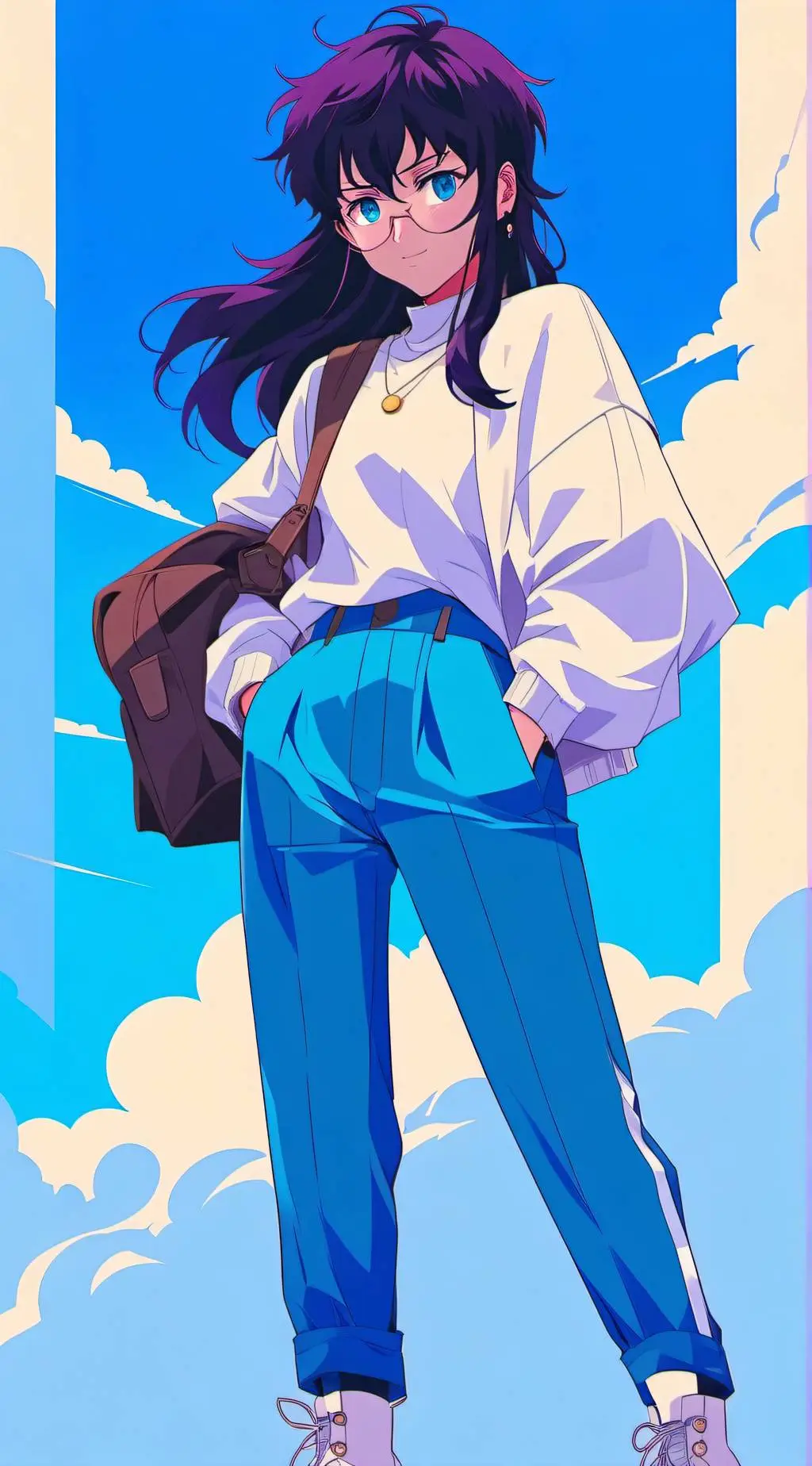 ai character: ꧁Muichiro Tokito꧂ background