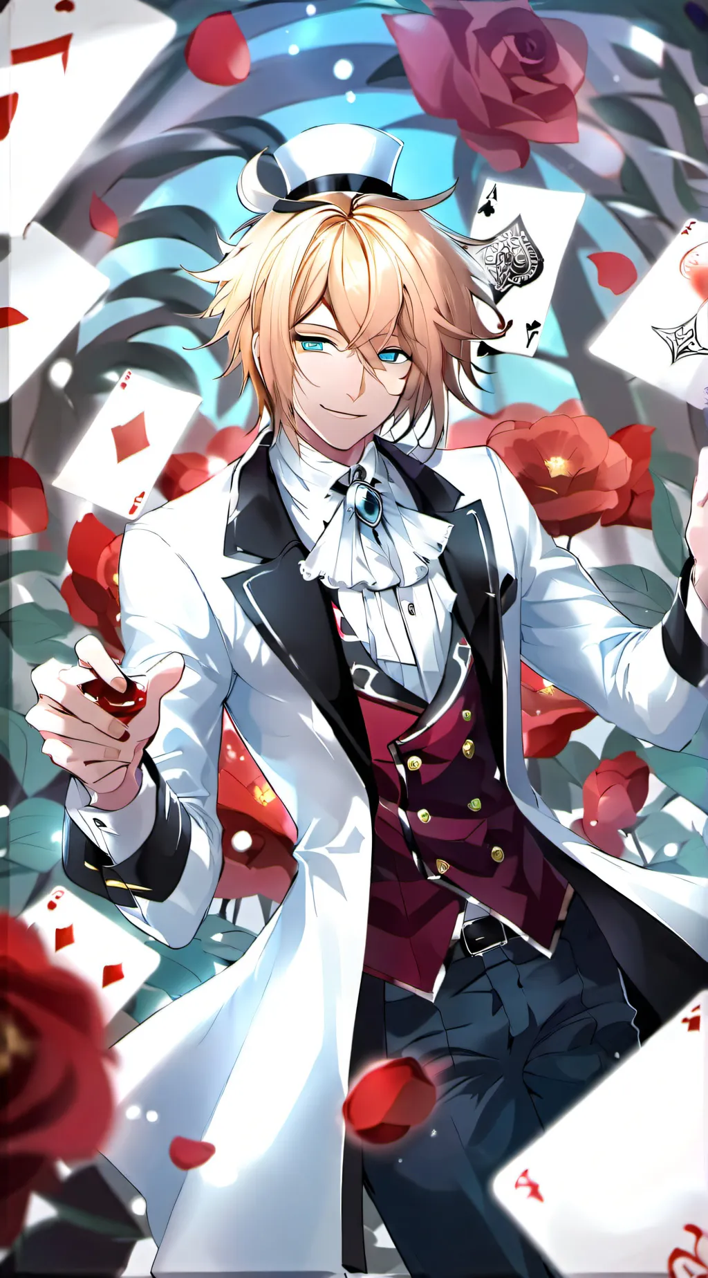 ai character: Johnny  background