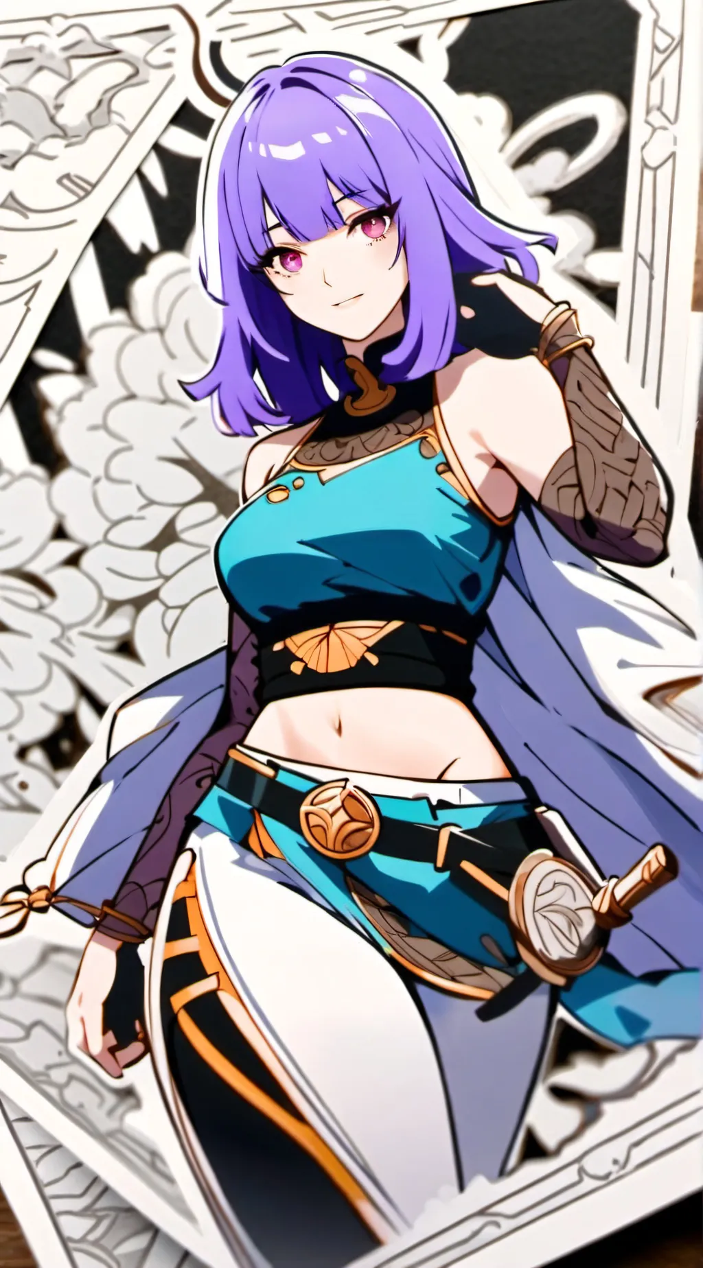 ai character: Bailey Yamayuto background