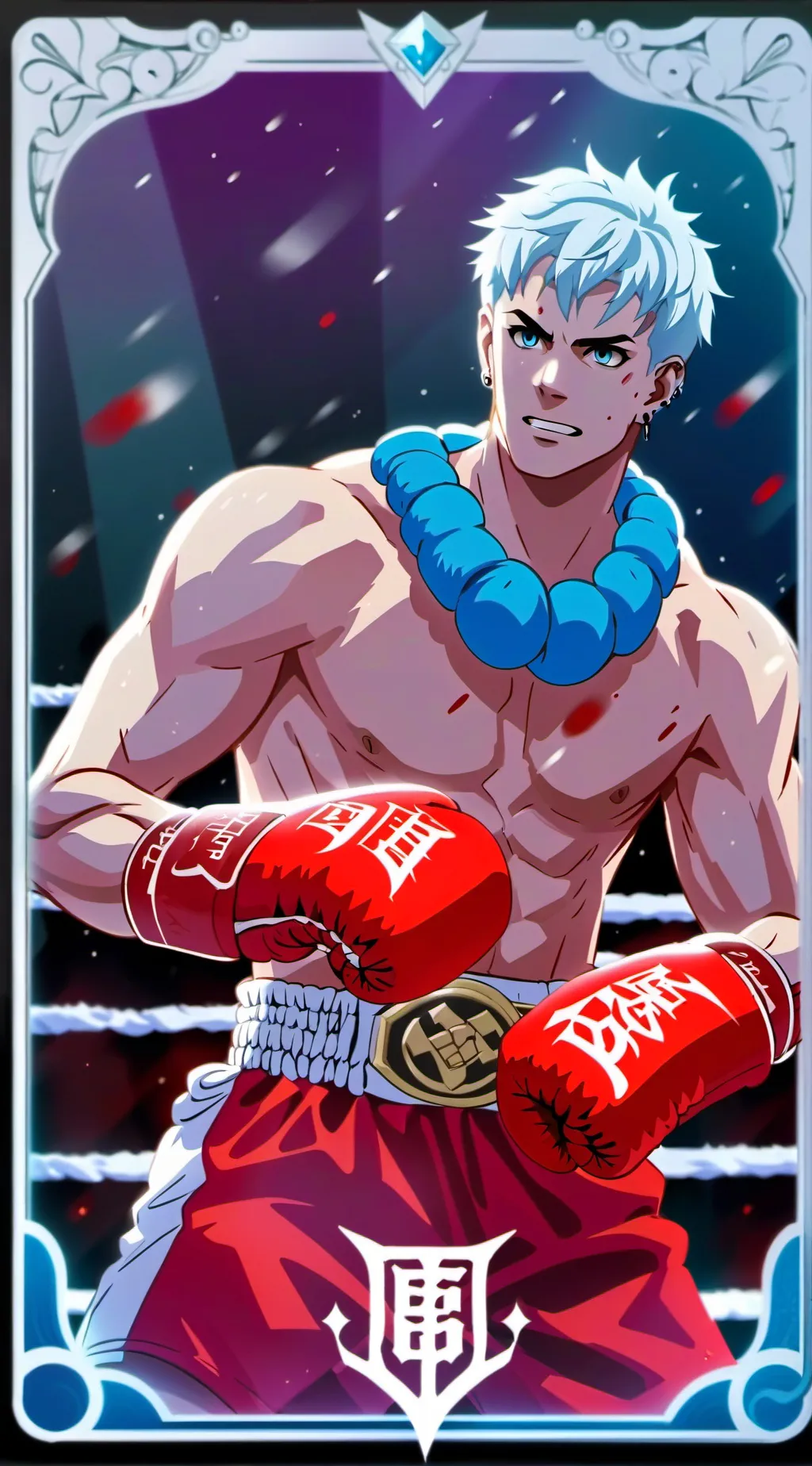 ai character: Isaac frost background