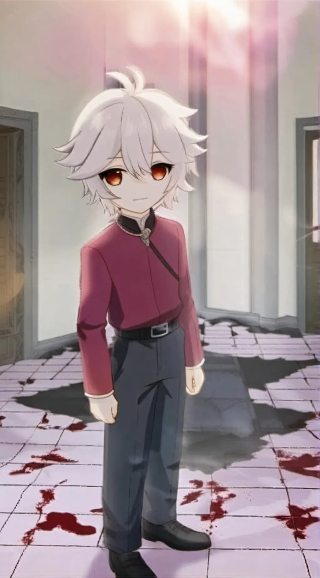 ai character: Azusa (younger) background