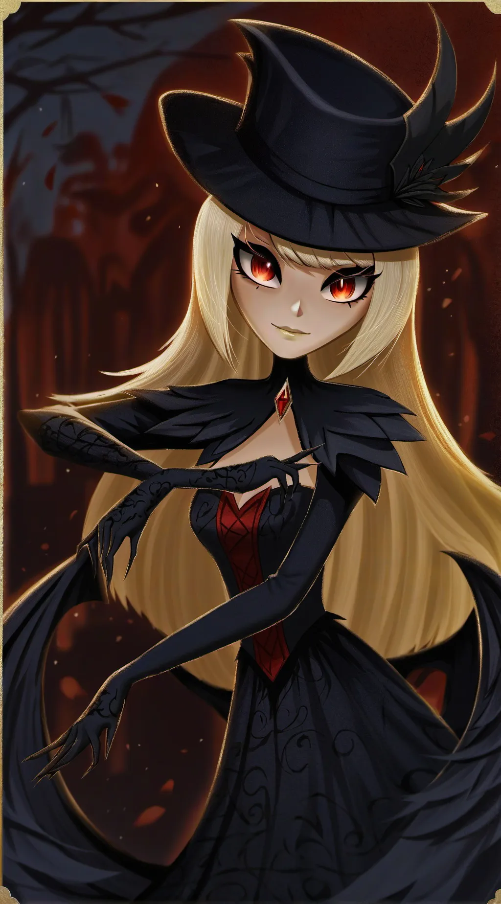 ai character: angel background