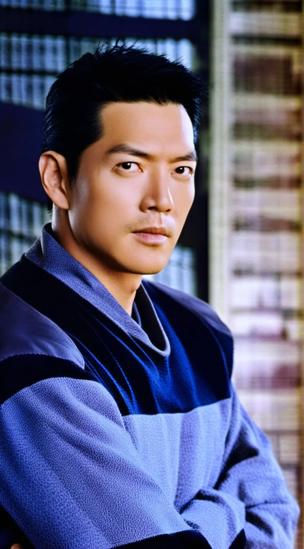 ai character: Russell Wong background