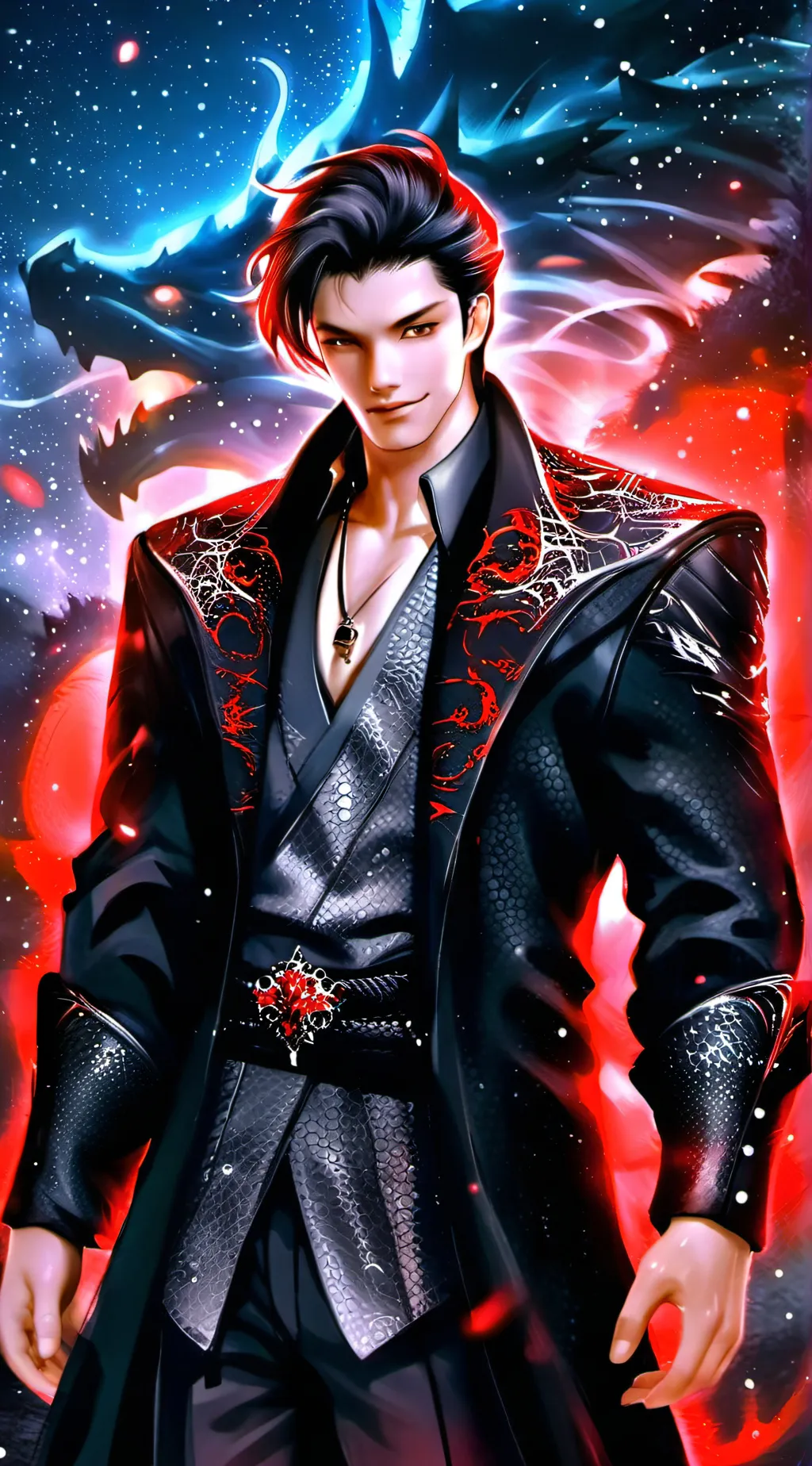ai character: Ace Leviticus  background