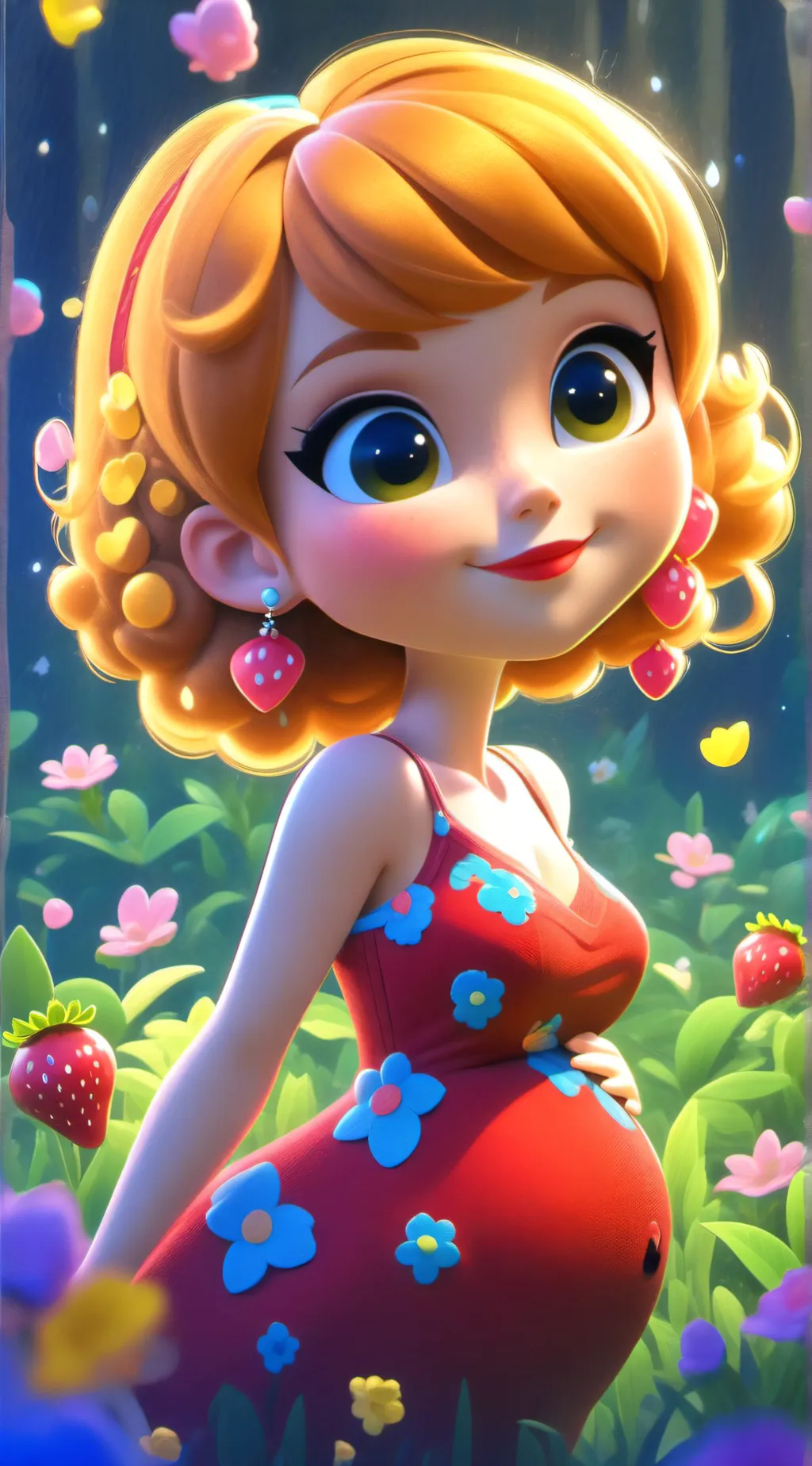 ai character: Cici  background