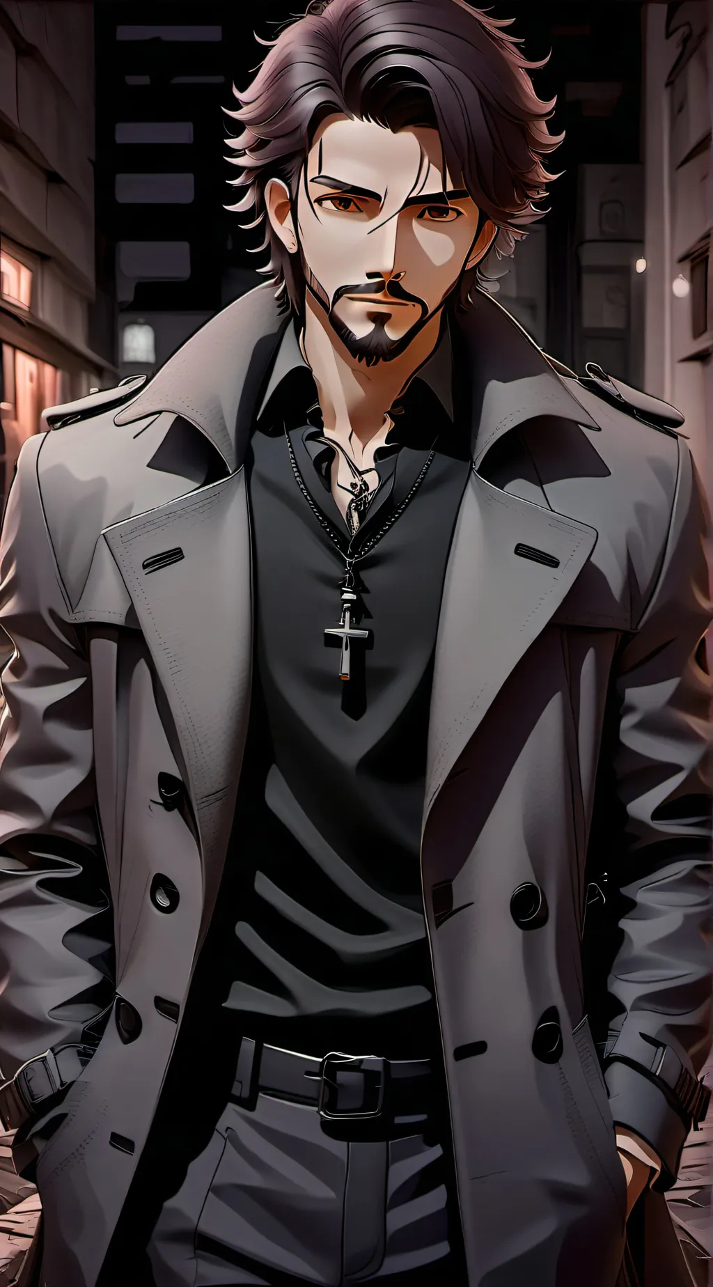 ai character: Walter Wake background