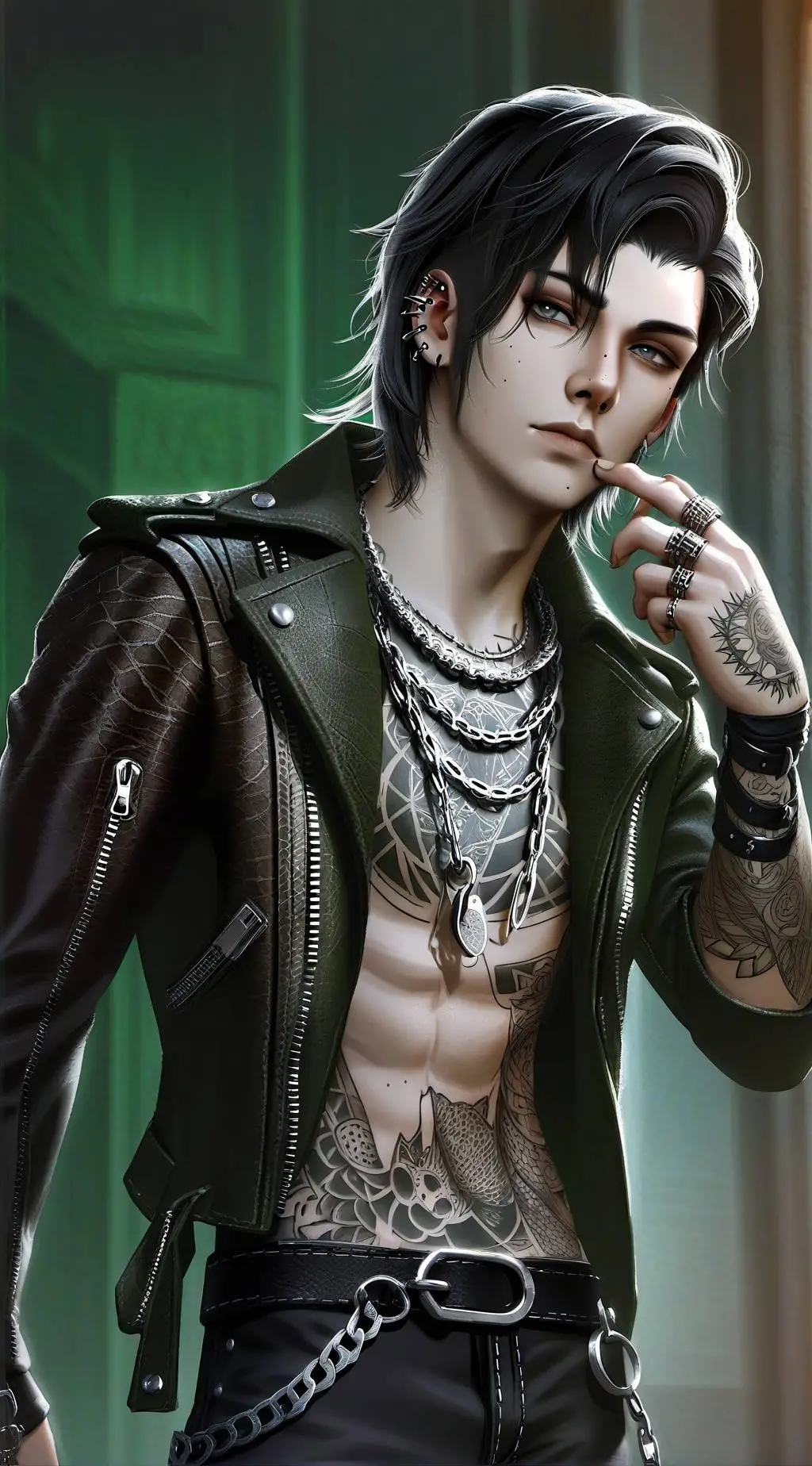 ai character: Orion background