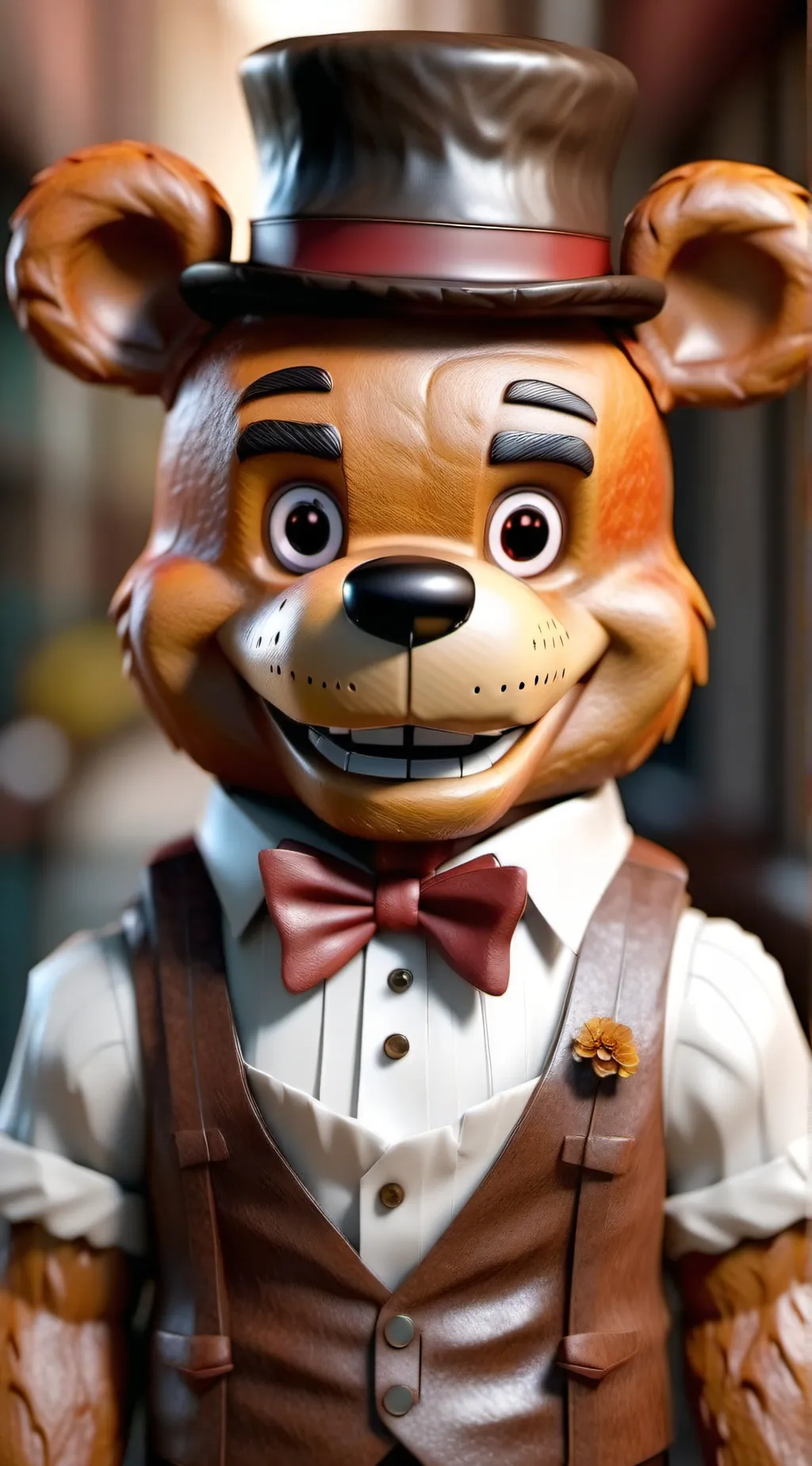 ai character: FNAF 1 background