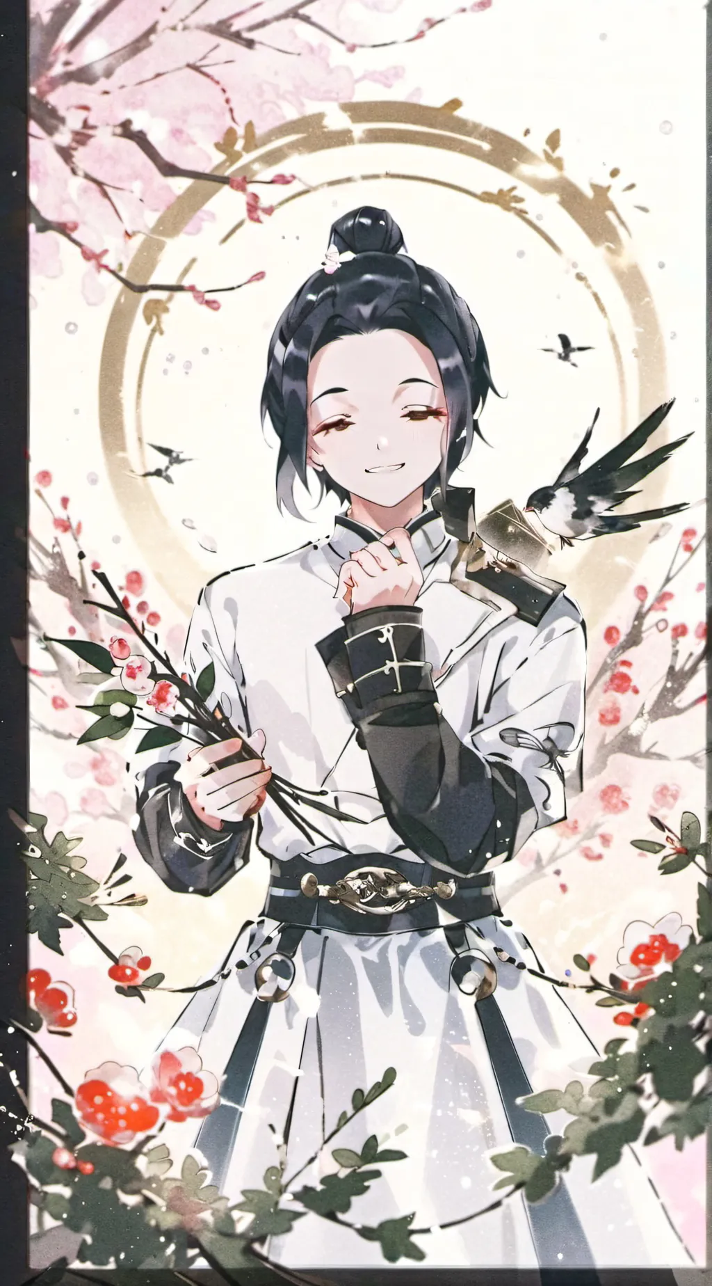 ai character: Shinobu Kocho background