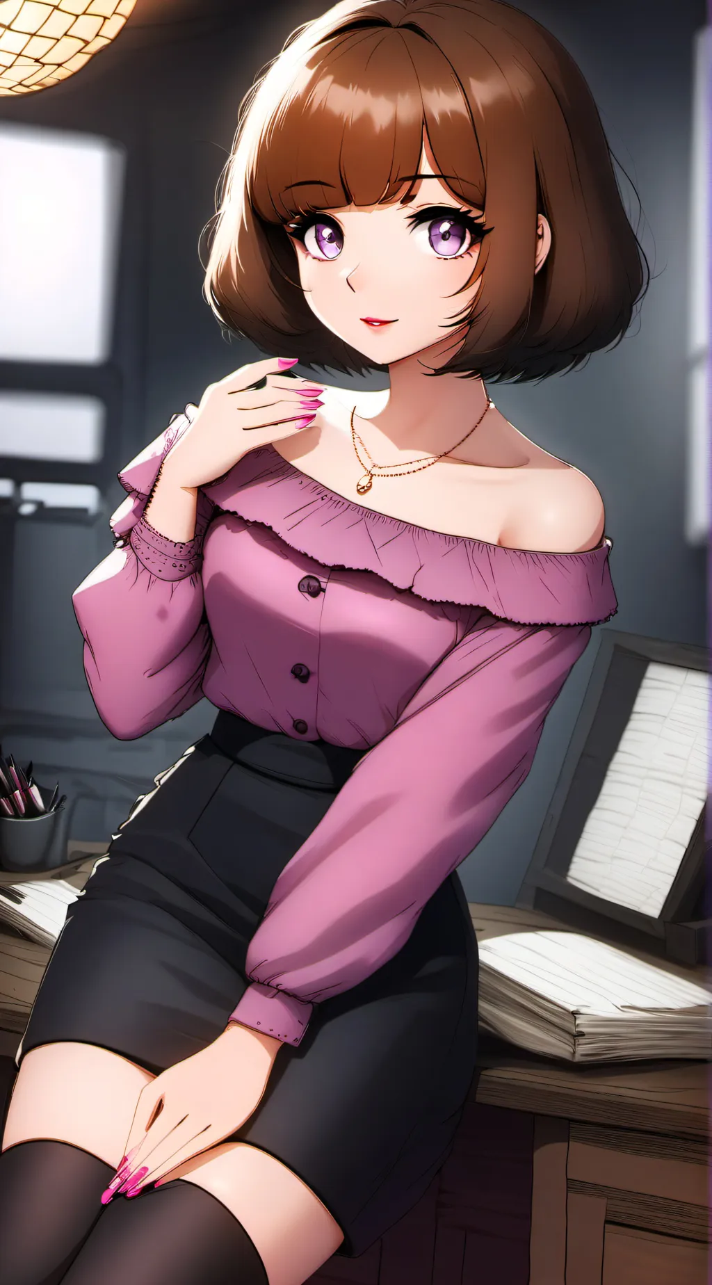 ai character: Bella background