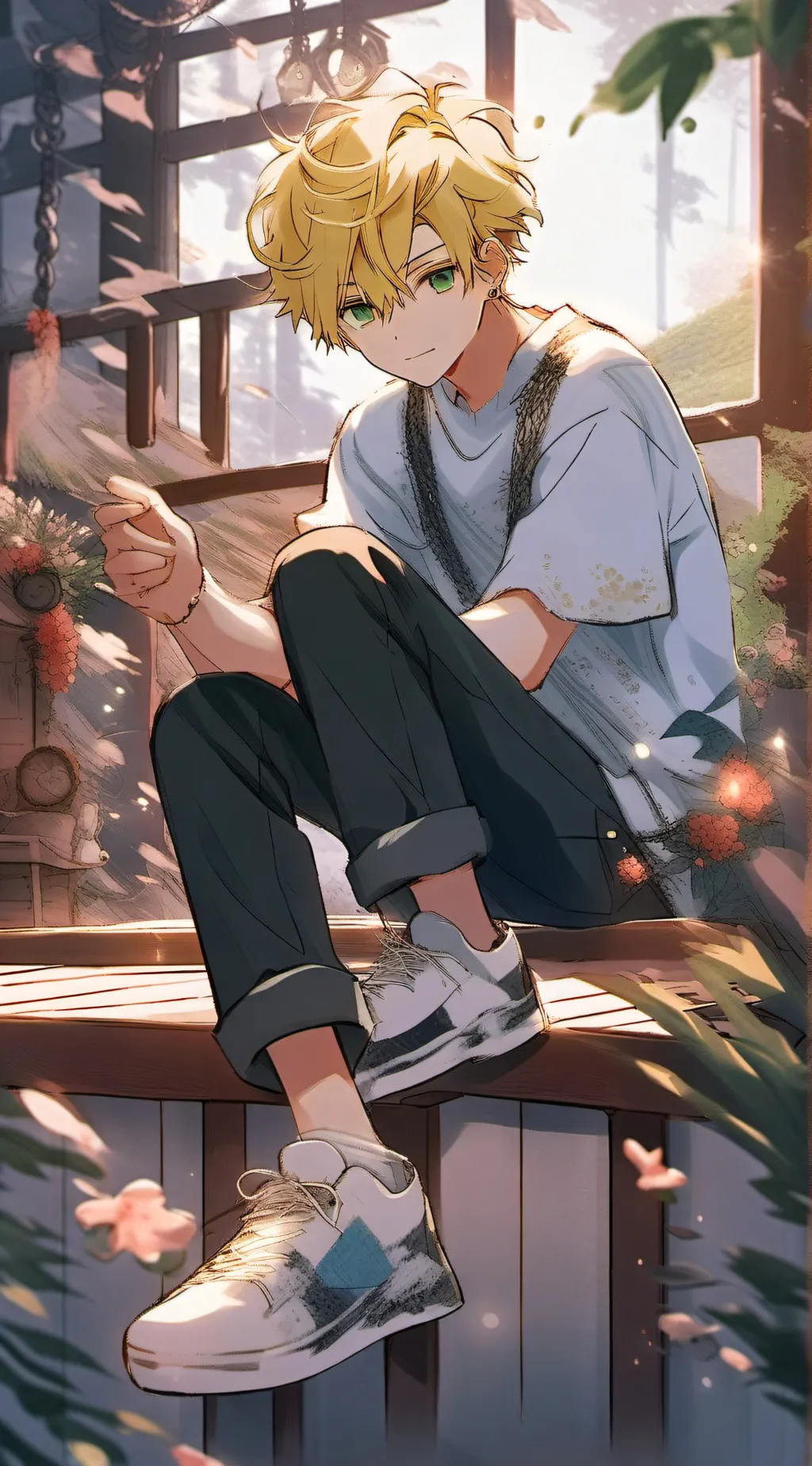 ai character: Michael  background