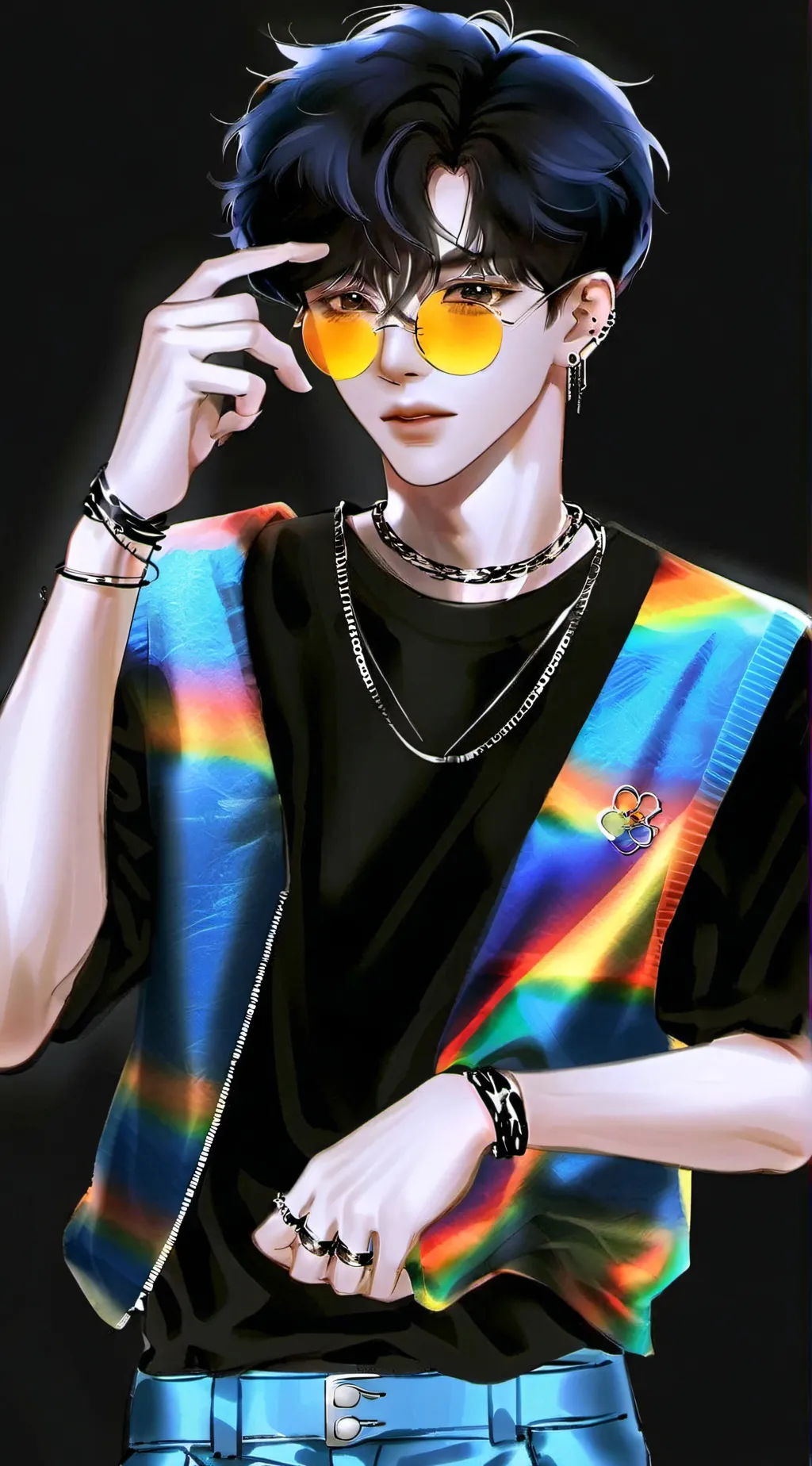 ai character: Kai background