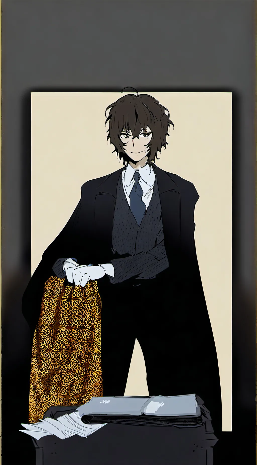 ai character: Dazai background