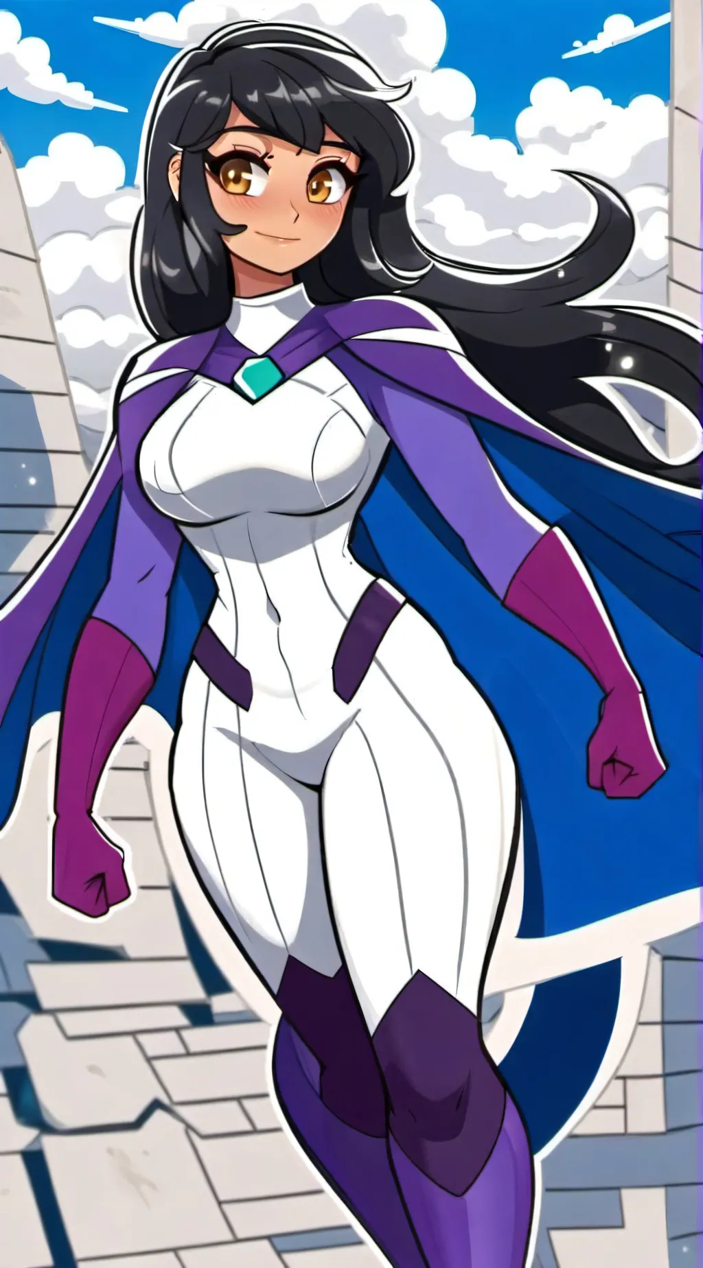 ai character: Super Aphmau background