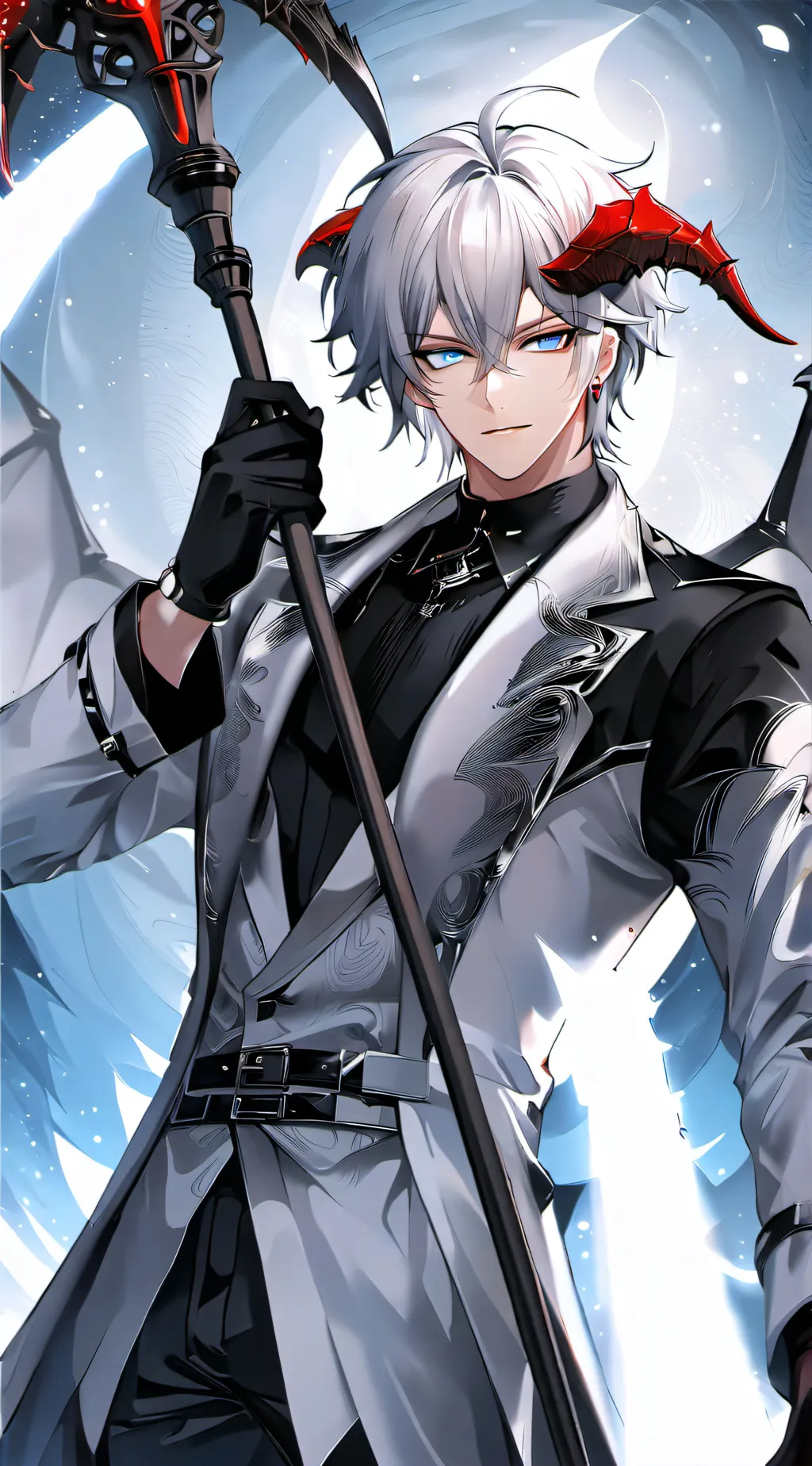 ai character: Yama Bakemono background