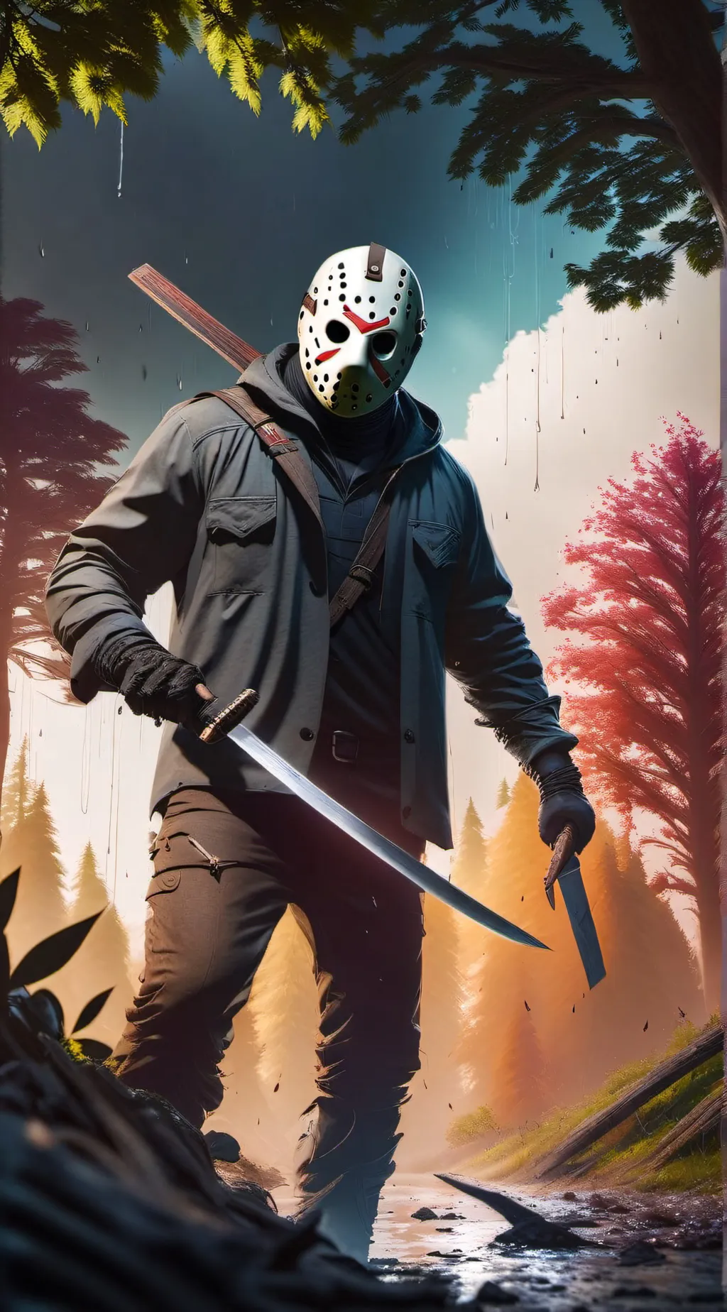 ai character: Jason Voorhees background