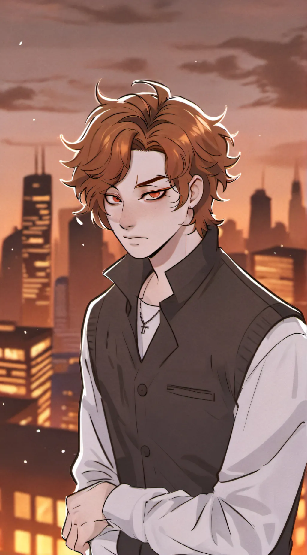 ai character: Evan background