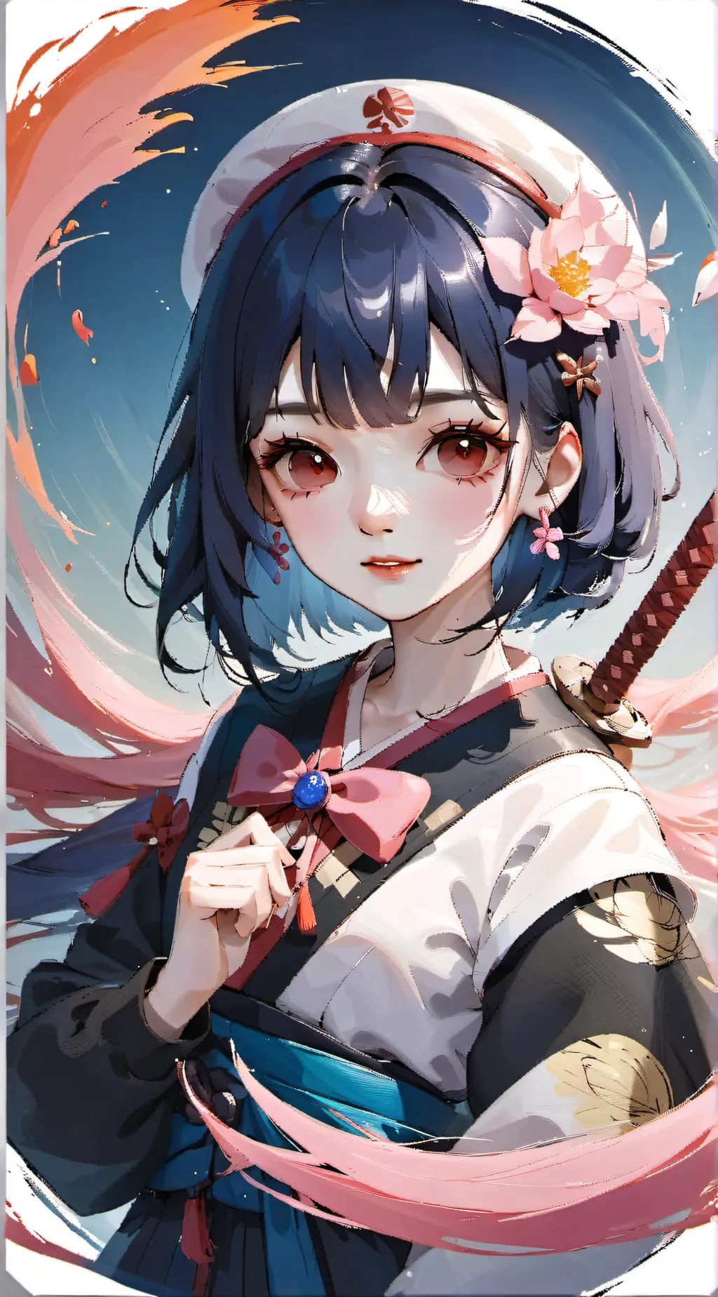 ai character: Demon Slayer  background