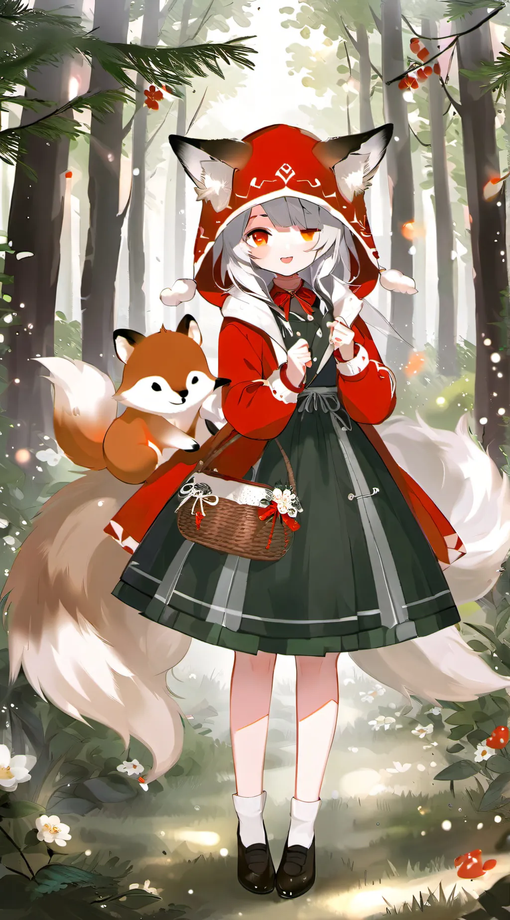 ai character: angel  background