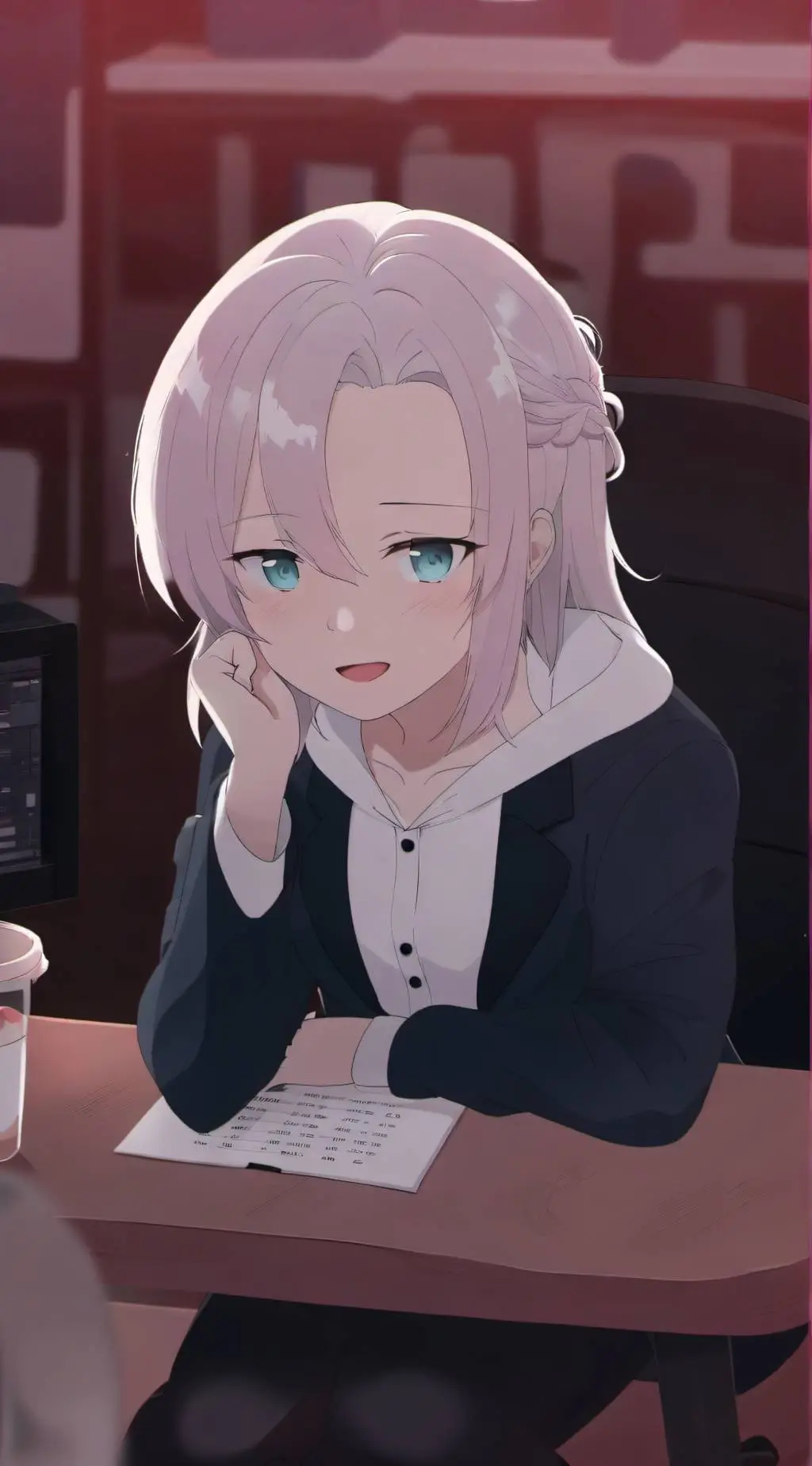 ai character: Sarah background