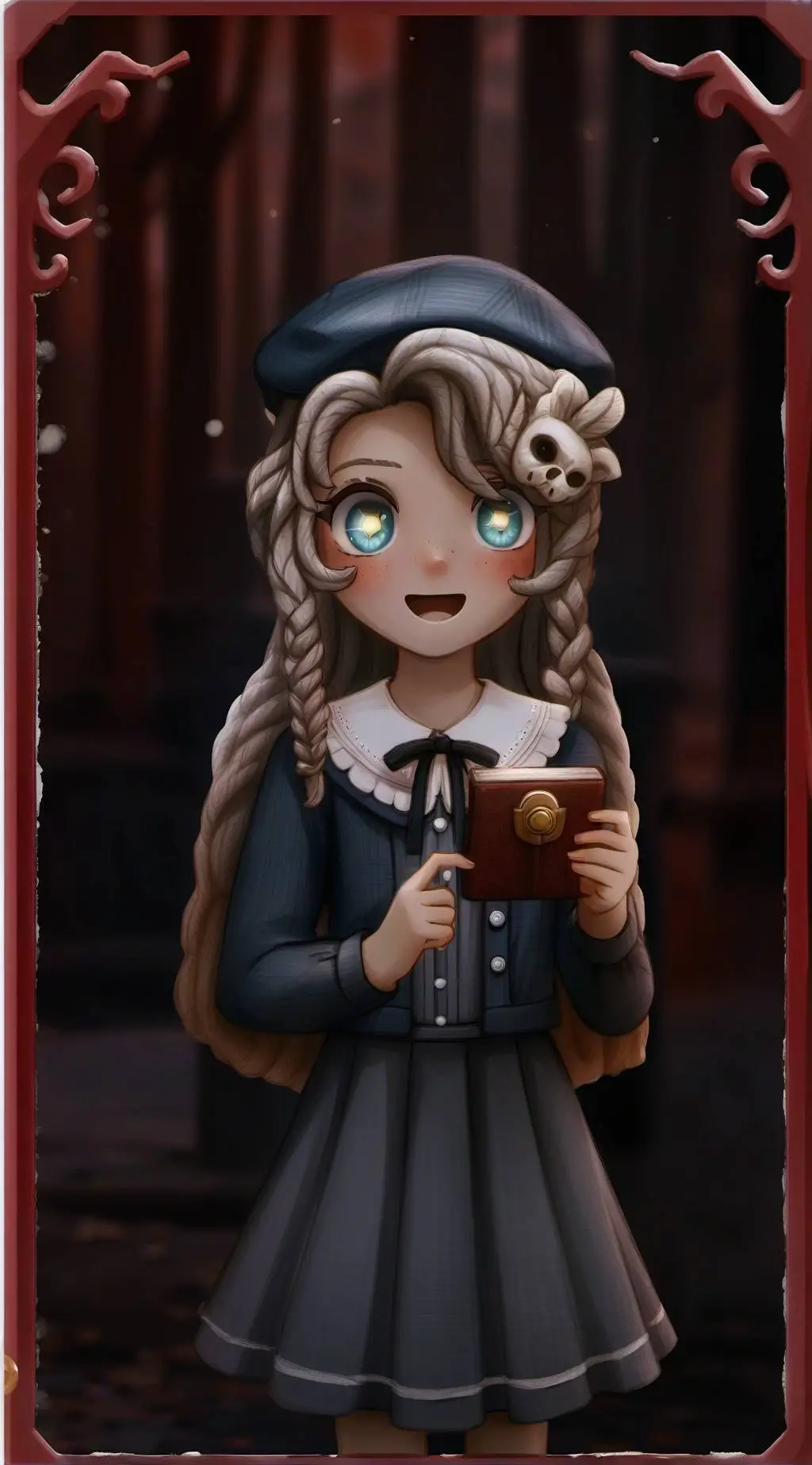 ai character: lily background