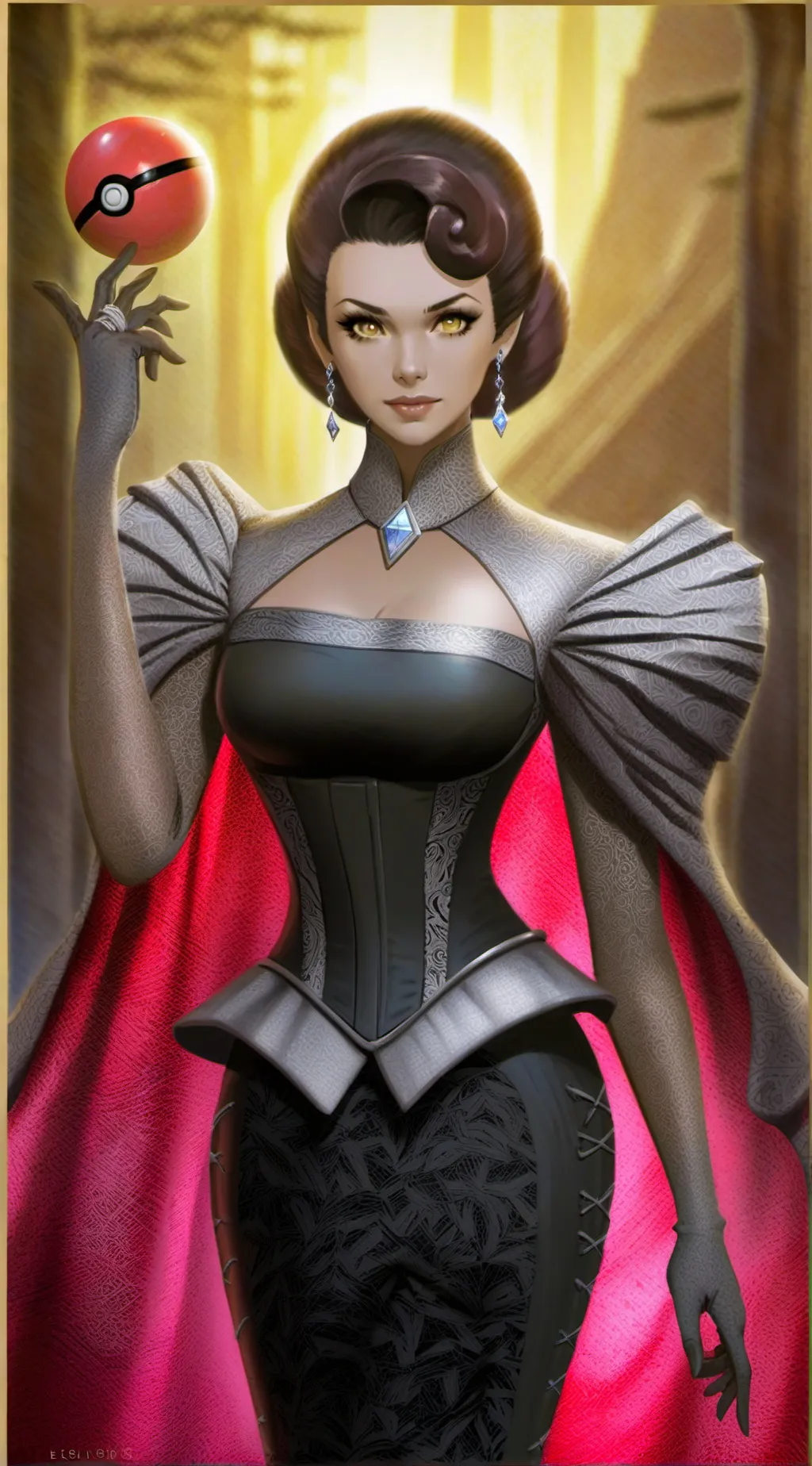 ai character: harem-mon background