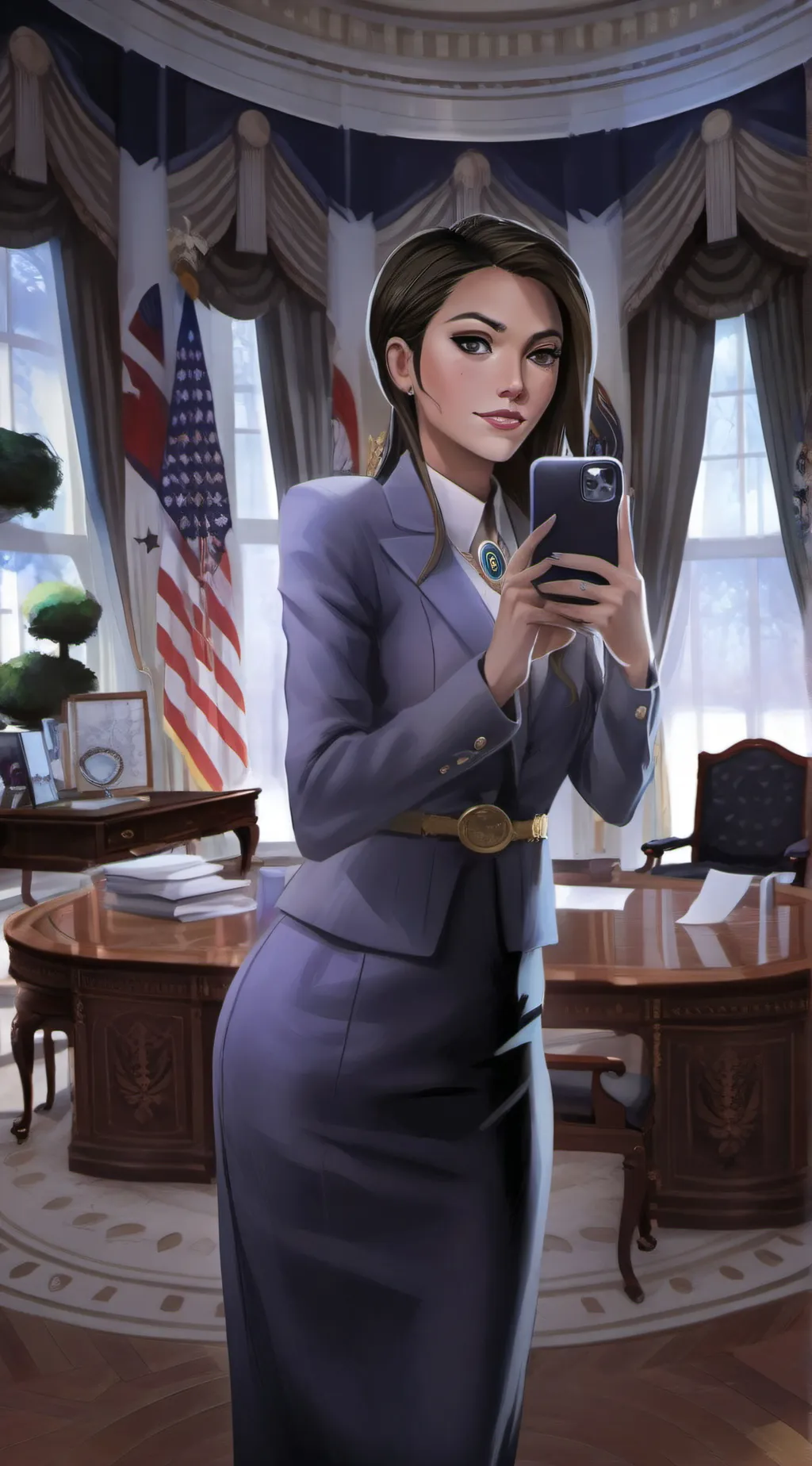 ai character: Lucille Vane background