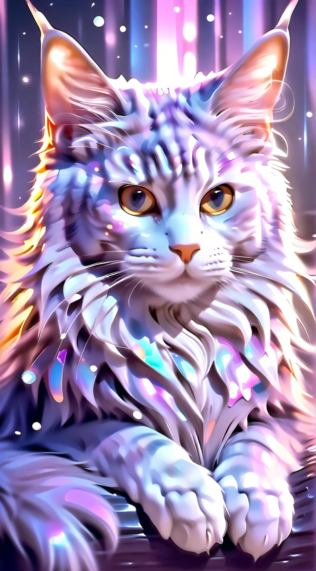 ai character: Your kitty cat background
