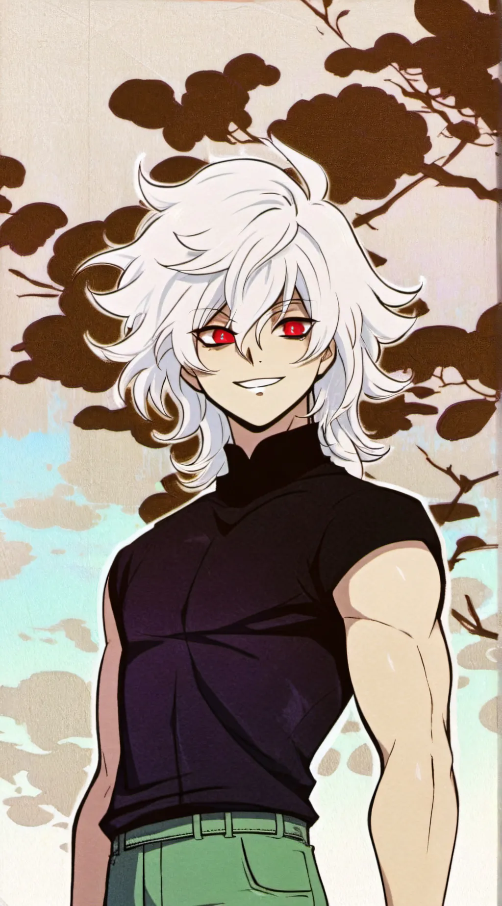 ai character: Shigaraki Tomura background