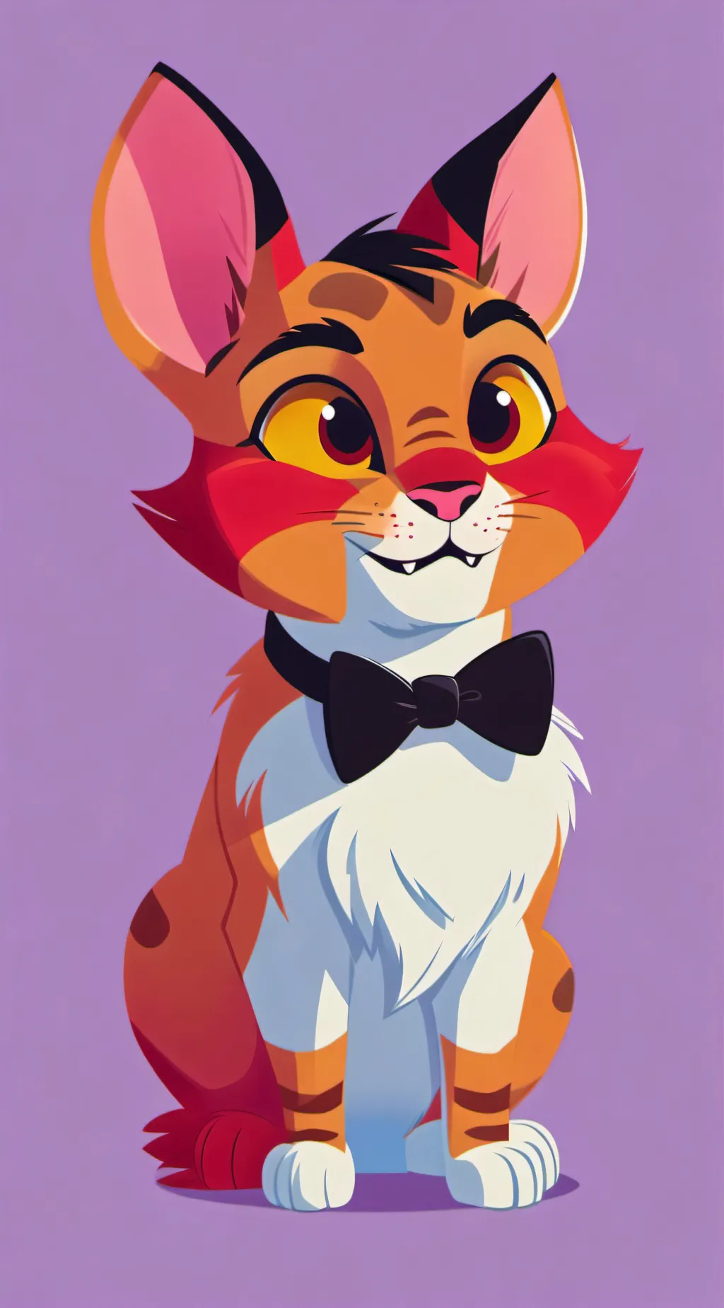 ai character: Cursed Cat Alastor background