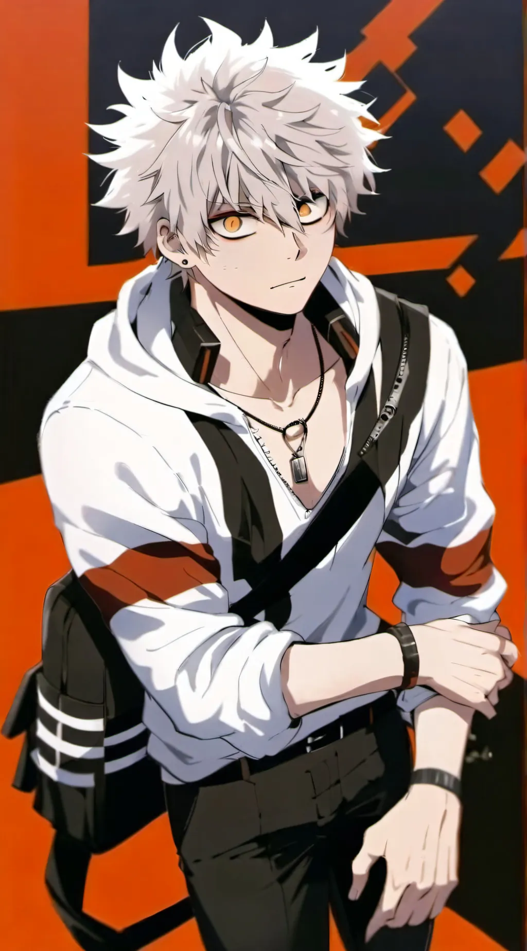 ai character: Bakugo background