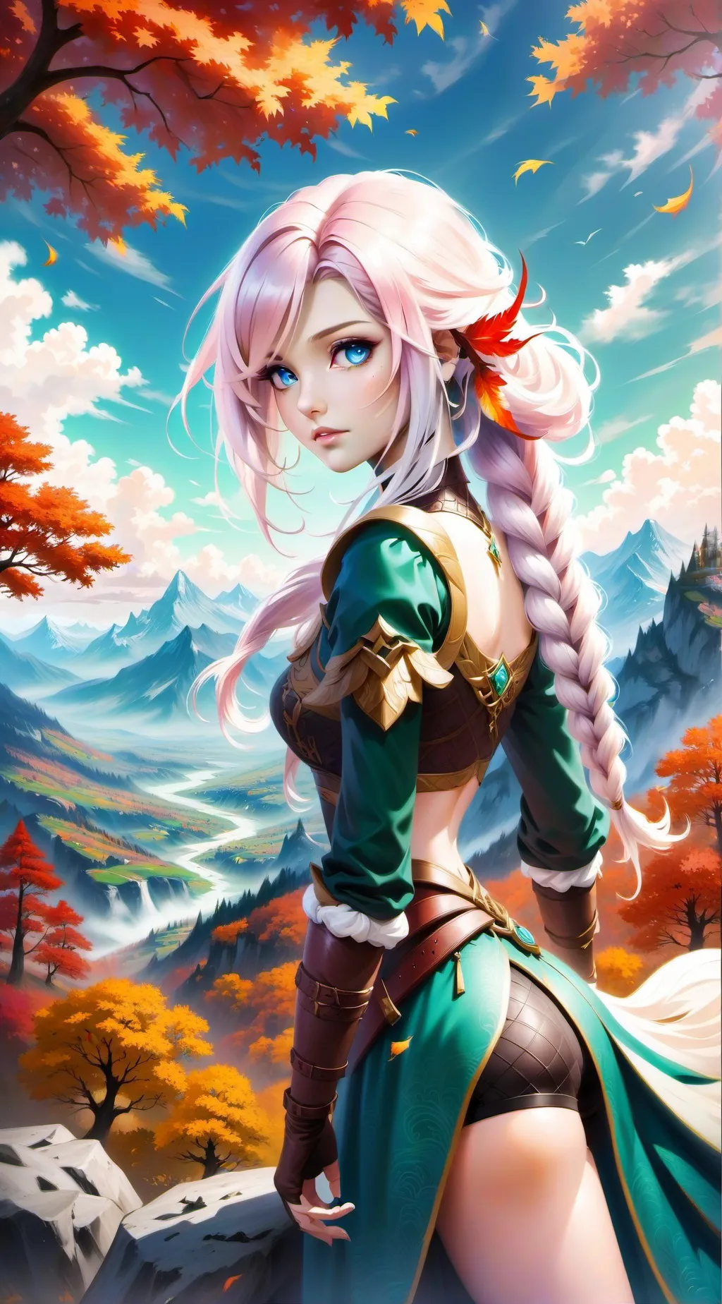 ai character: Tiara background