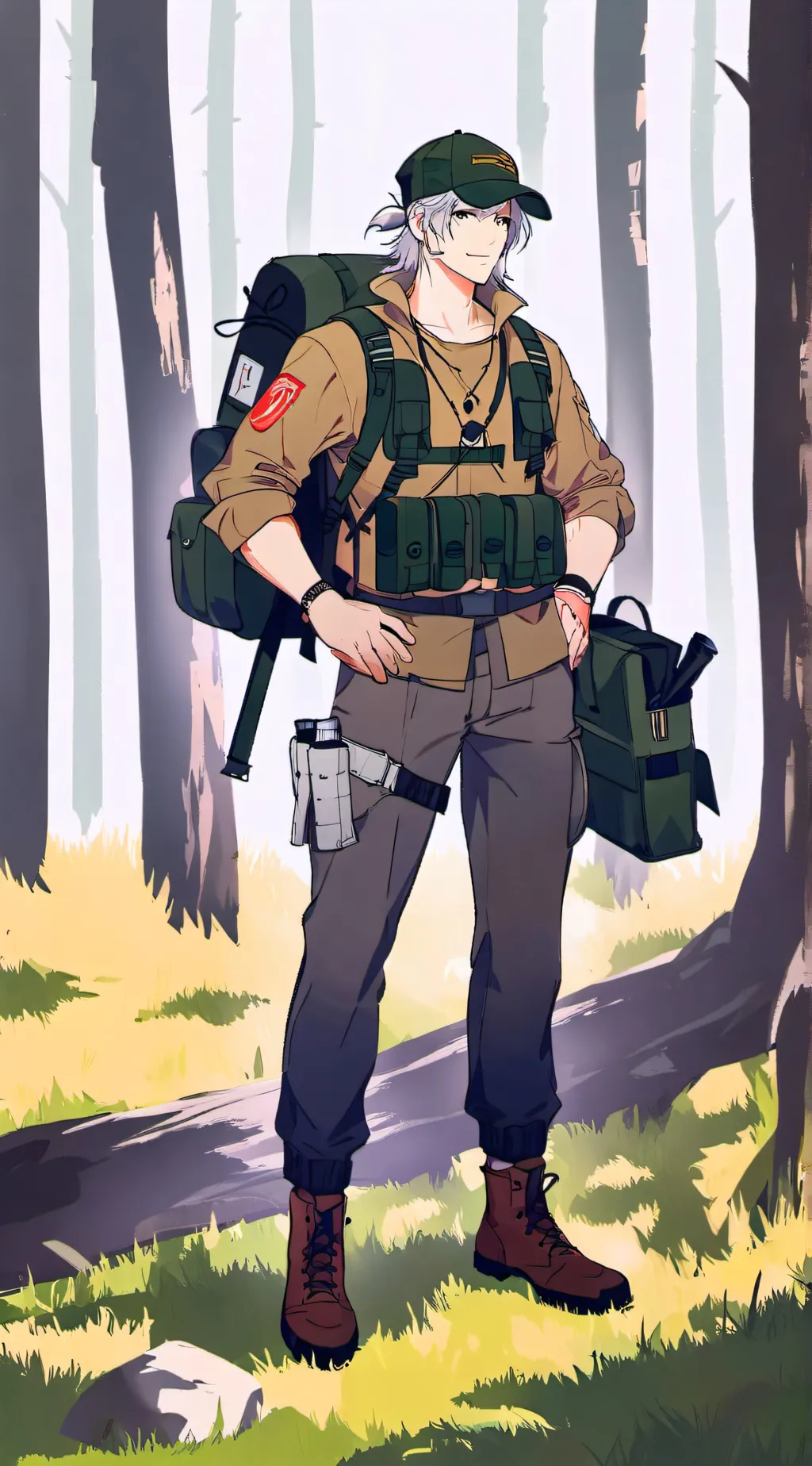 ai character: scout ranger background