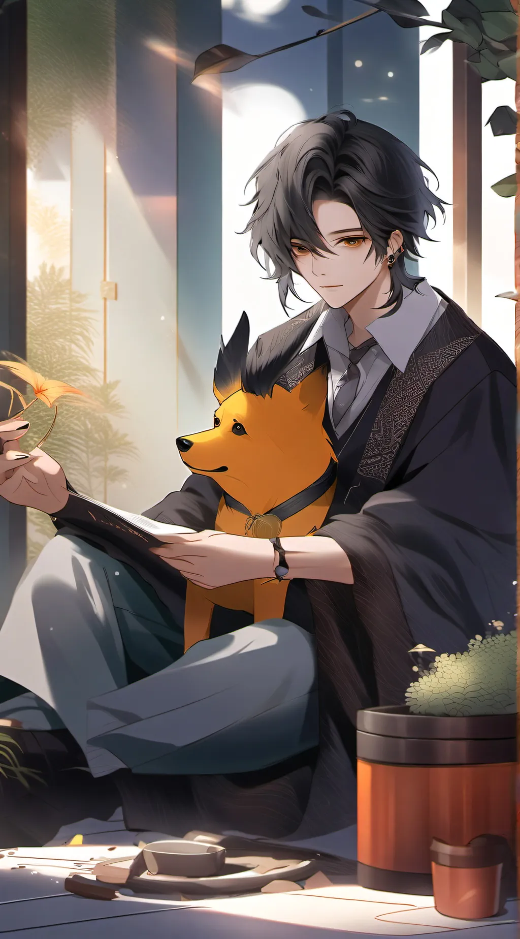 ai character: Samuel background