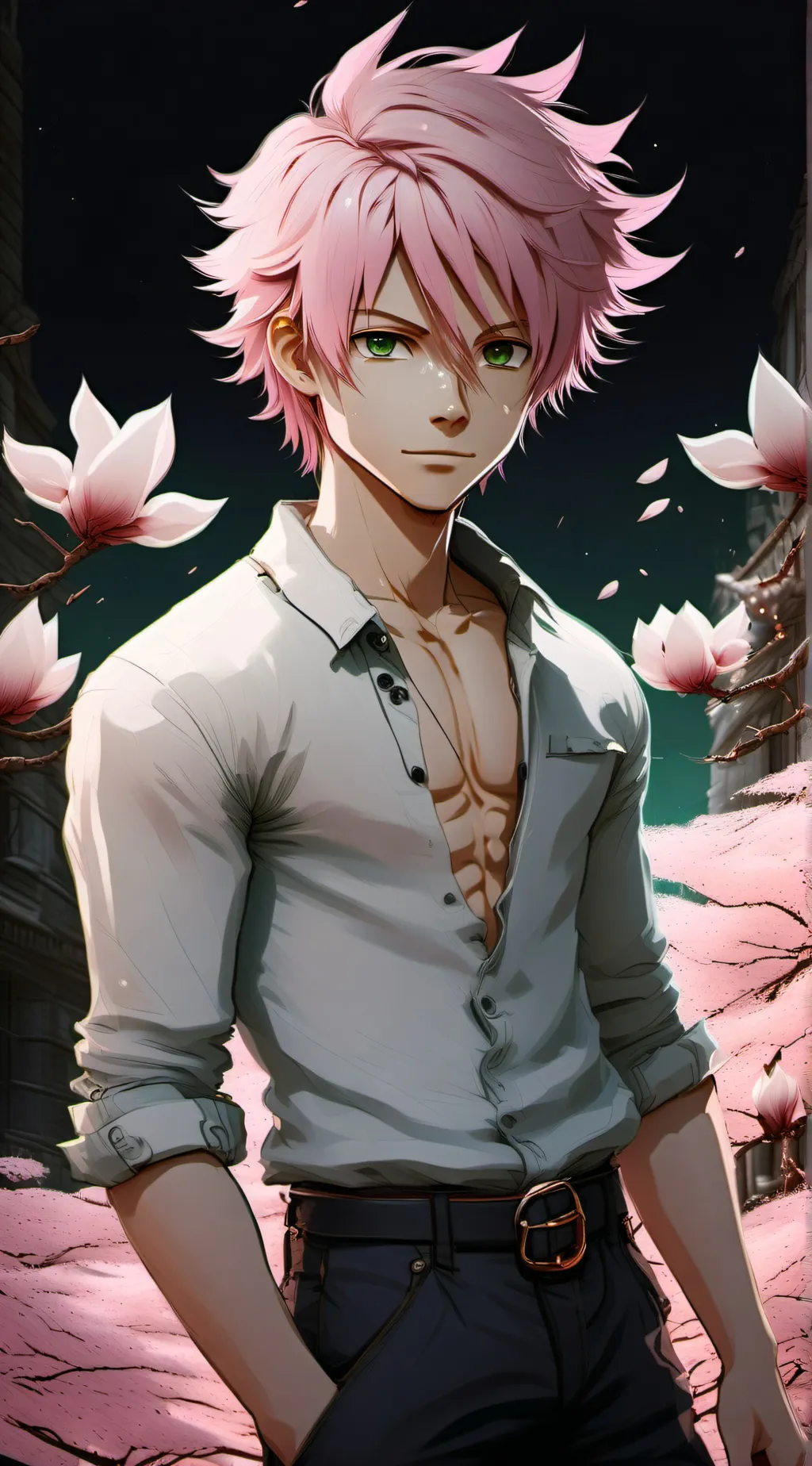ai character: Nalu background