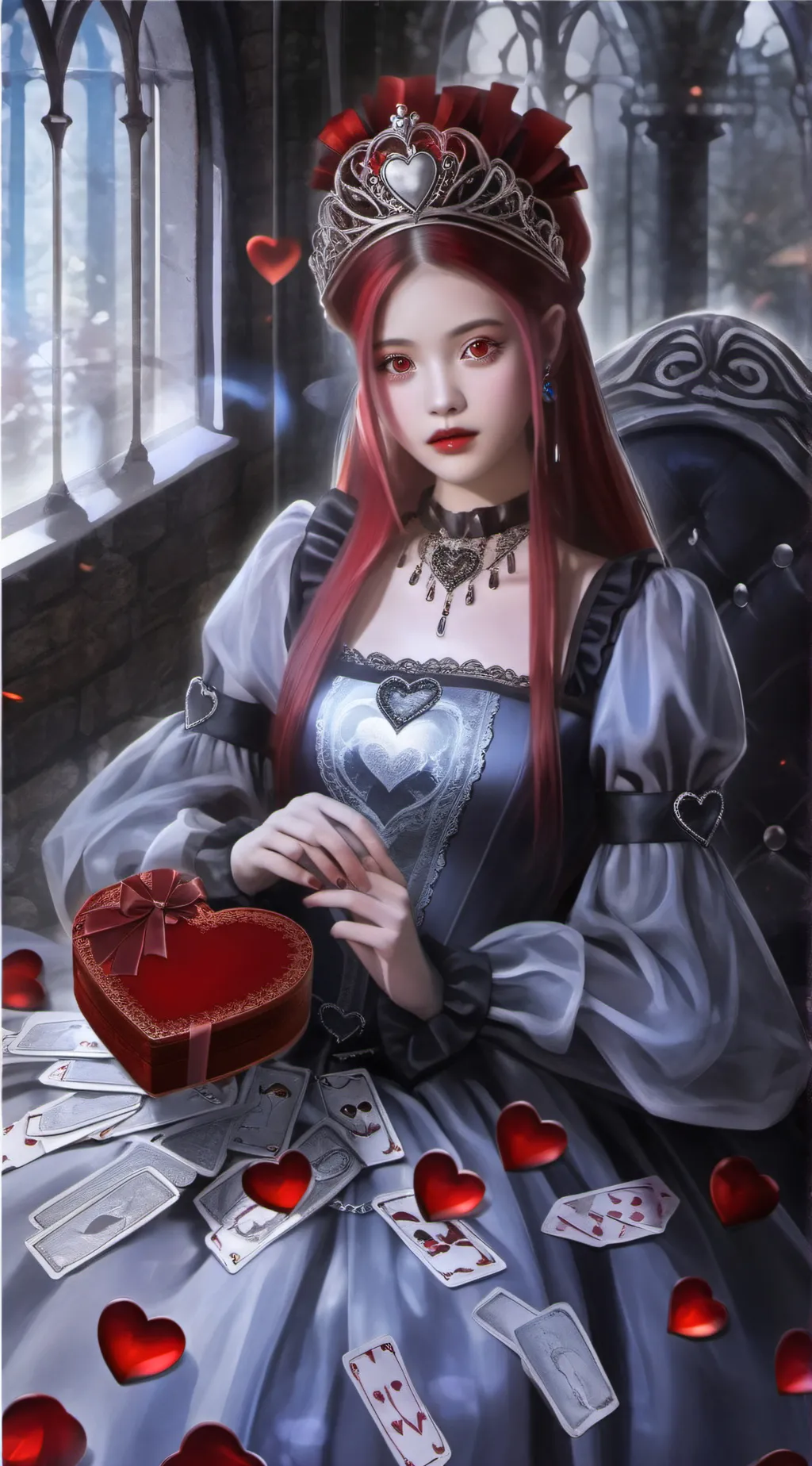 ai character: Descendants background