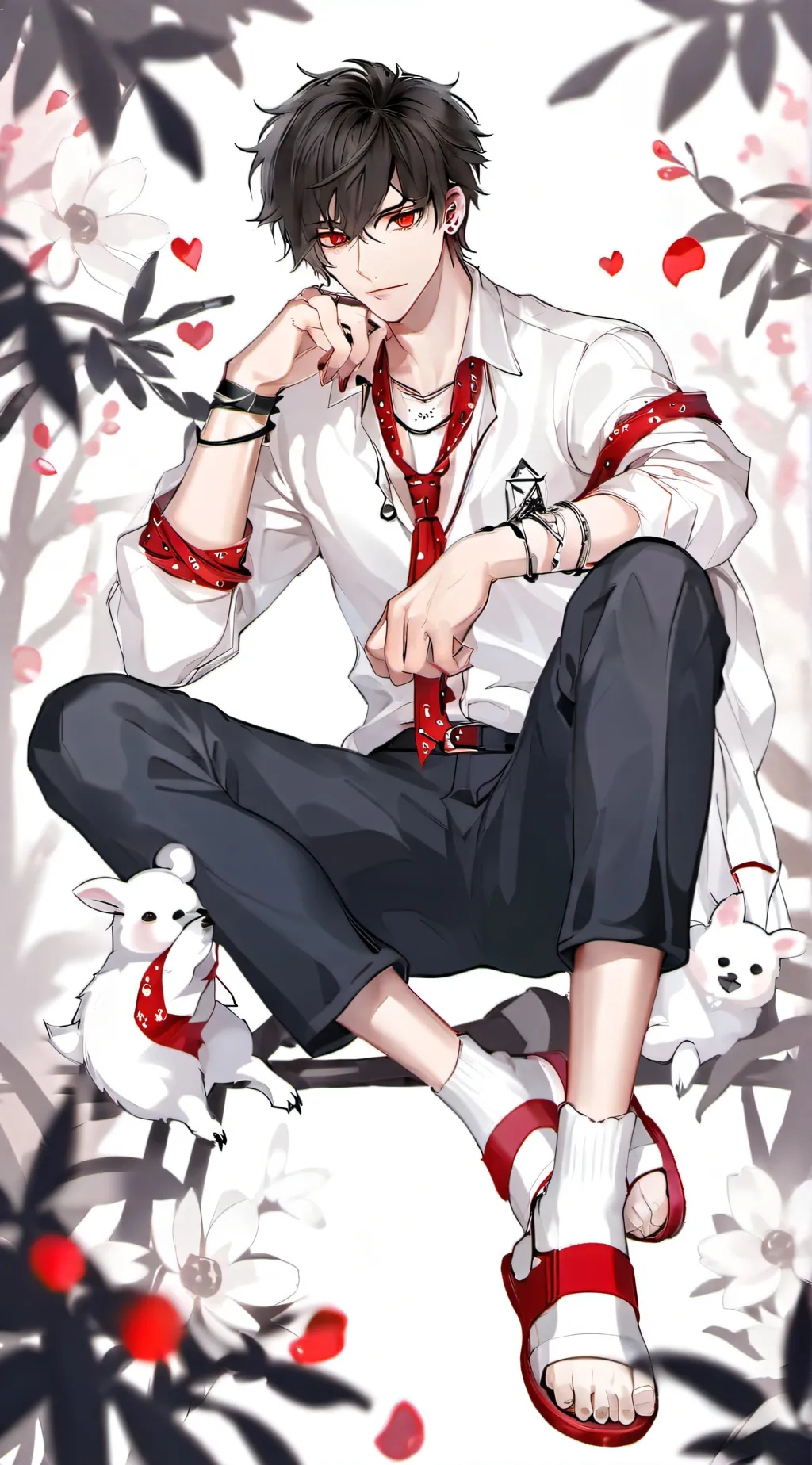 ai character: Aaron background