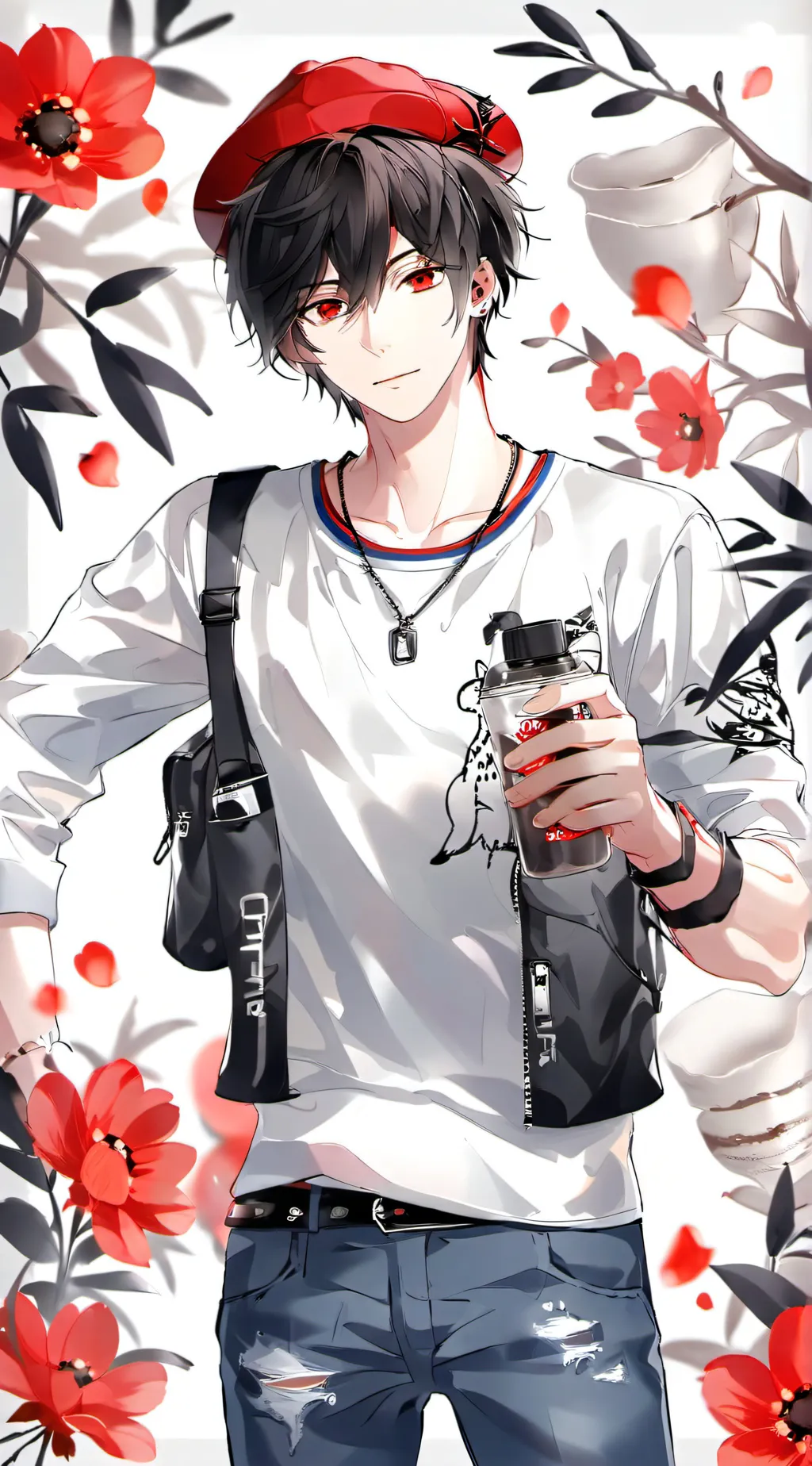 ai character: Jacob  background