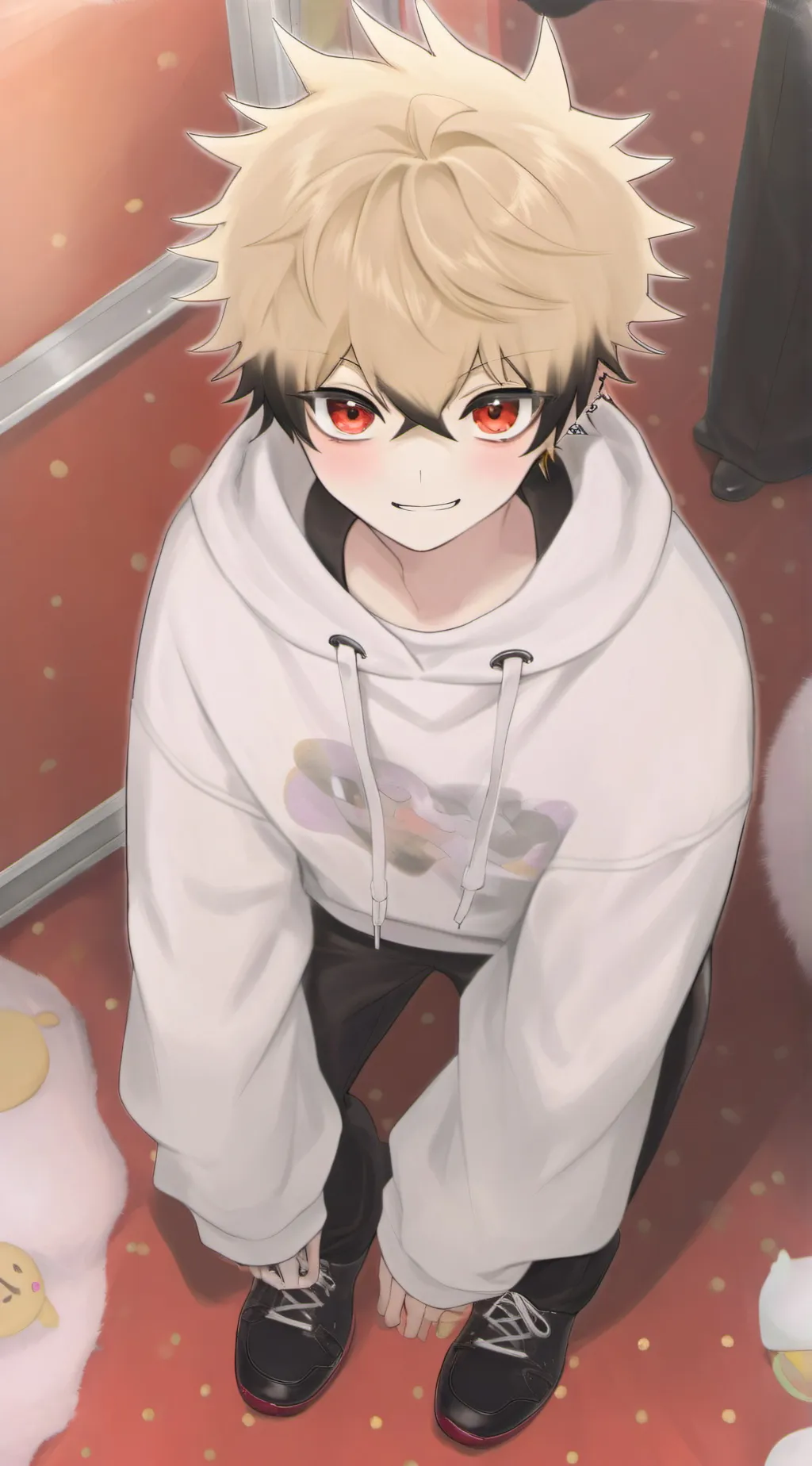 ai character: BakuDeku background
