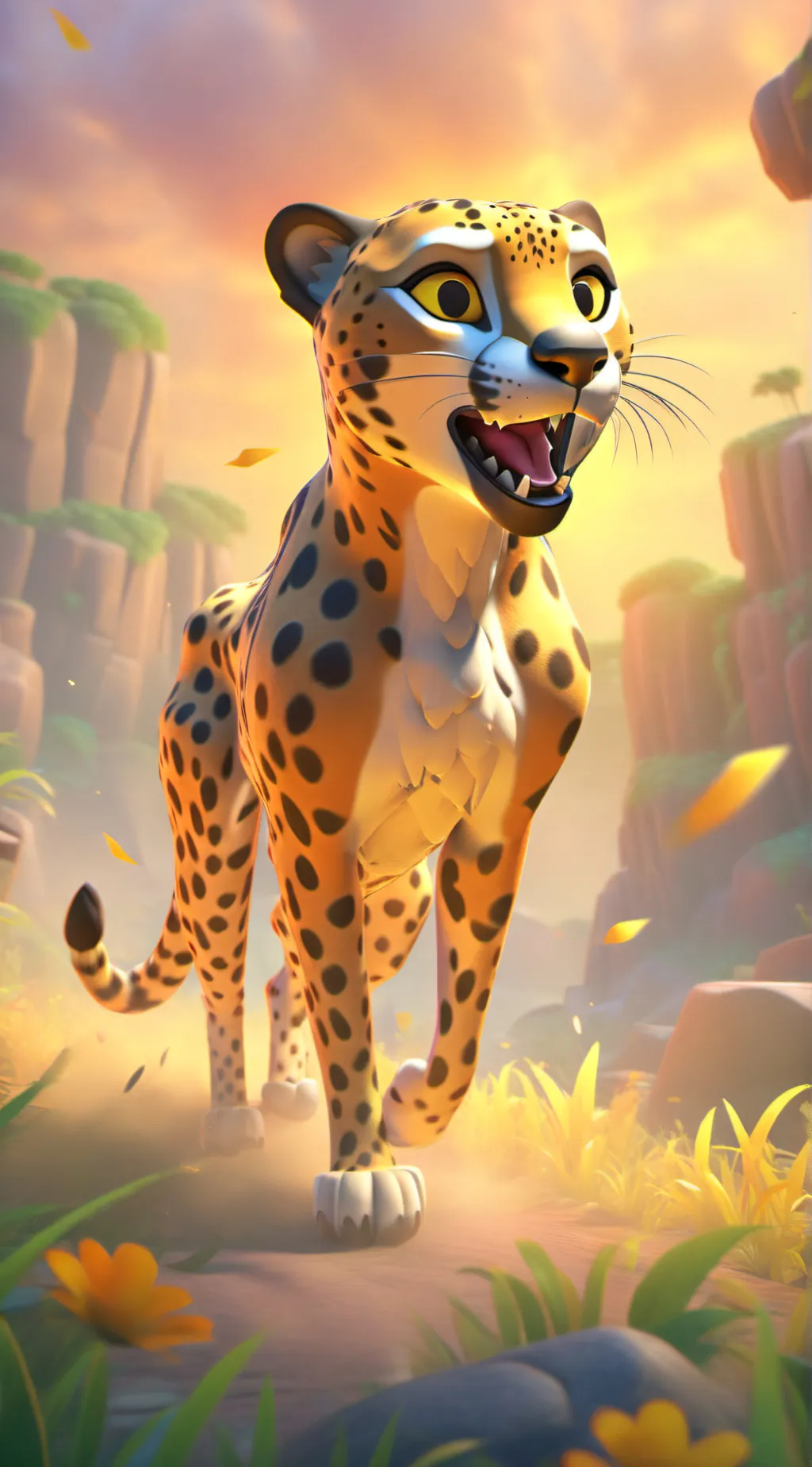 ai character: Champion  background