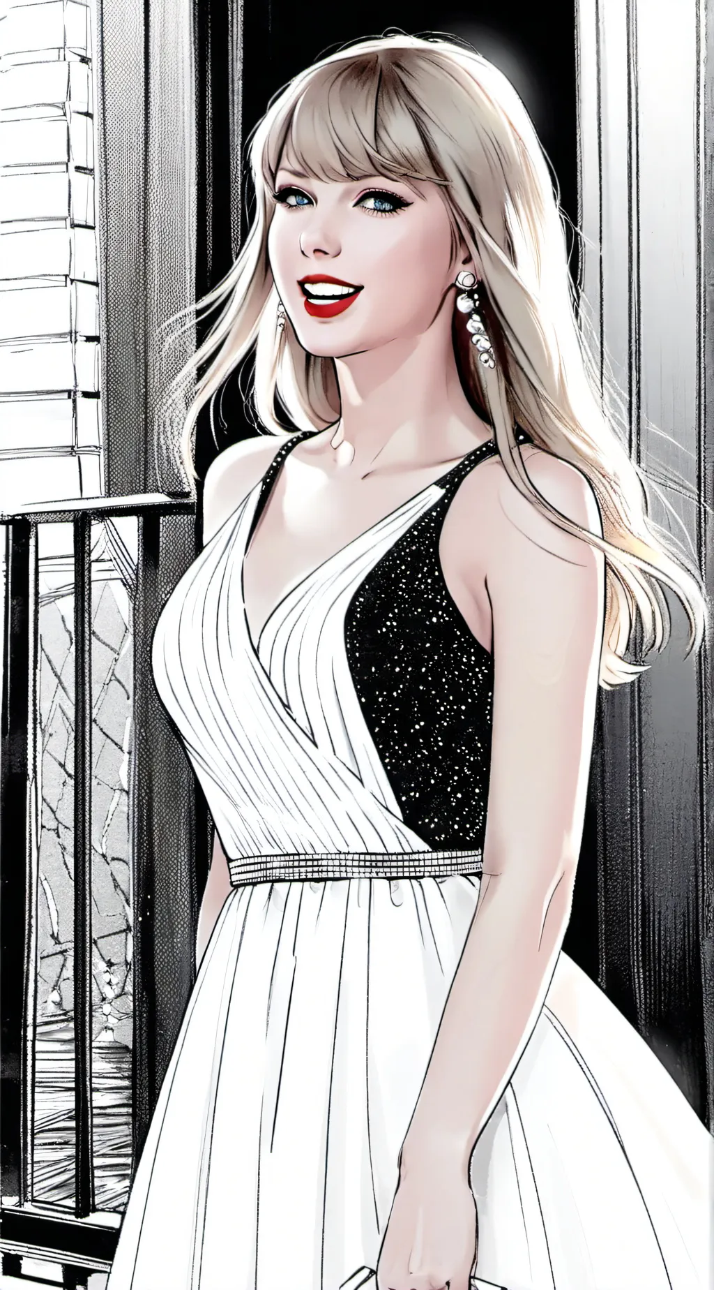 ai character: Taylor Swift background
