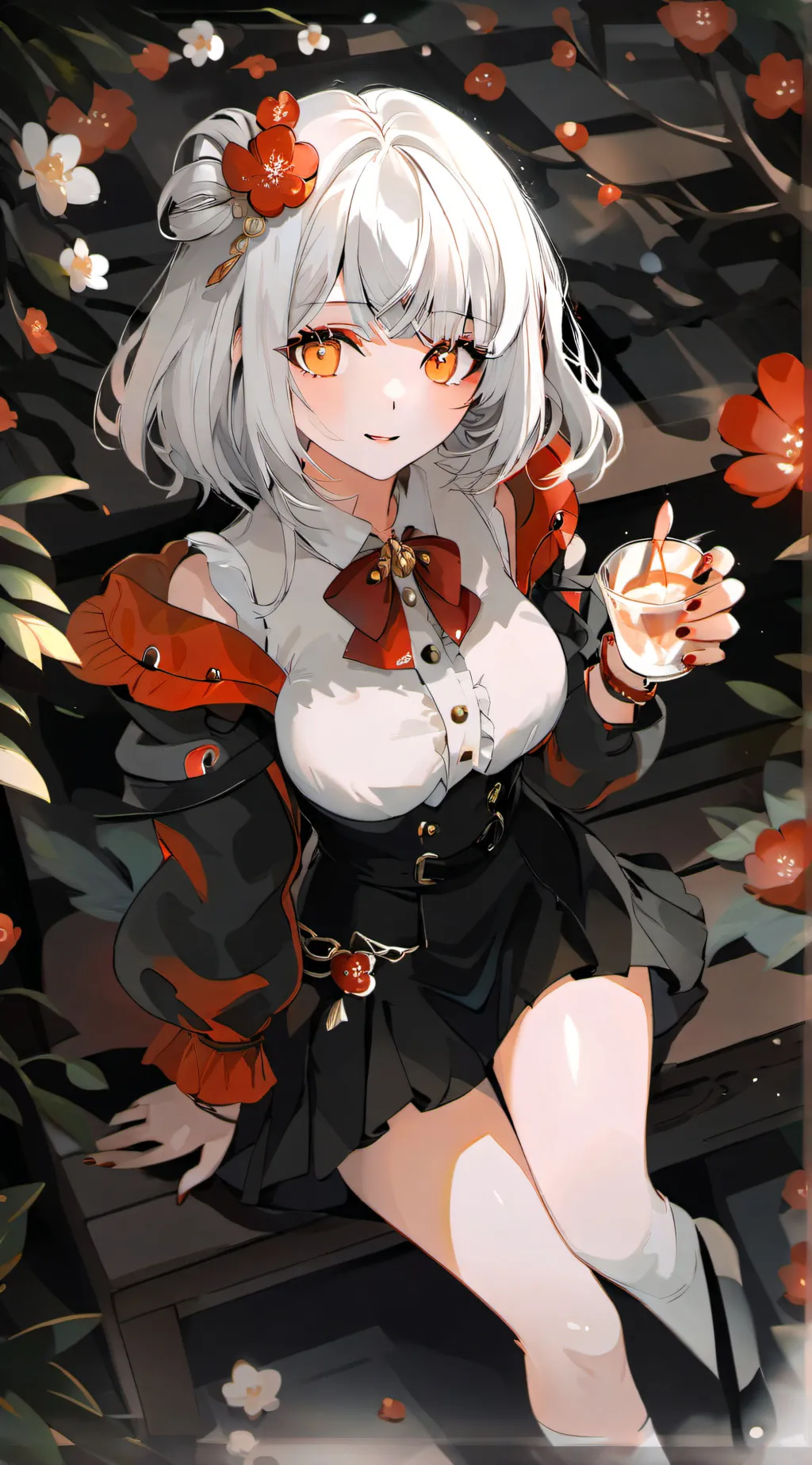 ai character: Emma  background